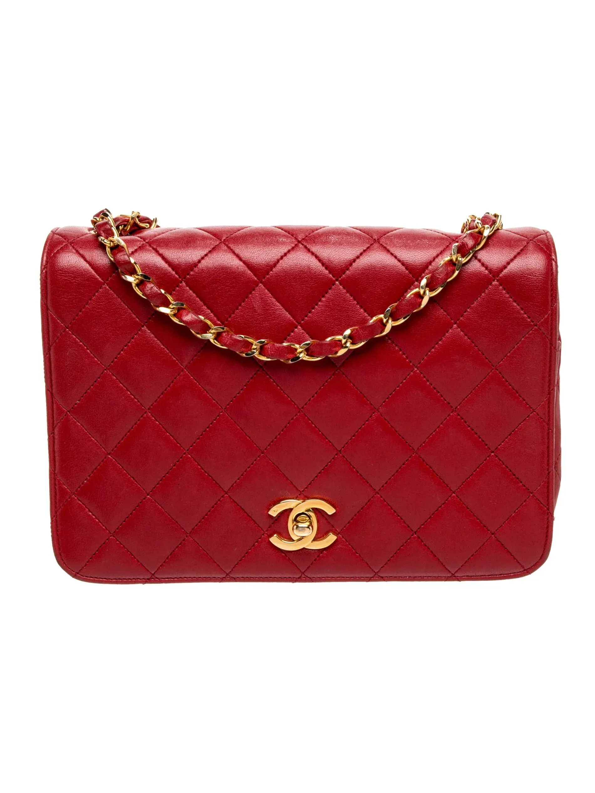 Chanel, Quilted CC Single Flap Bag