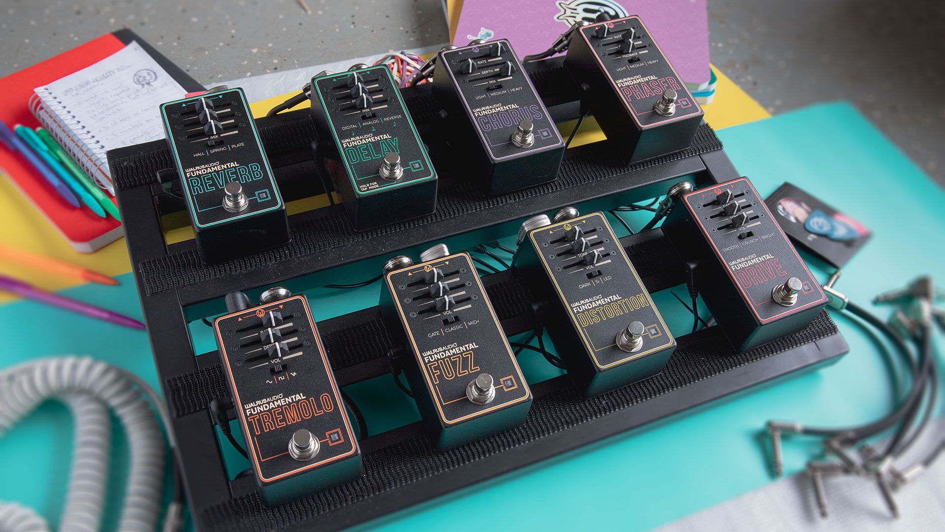 ファズ　walrus audio fundamental fuzz Fundamental Series Phaser