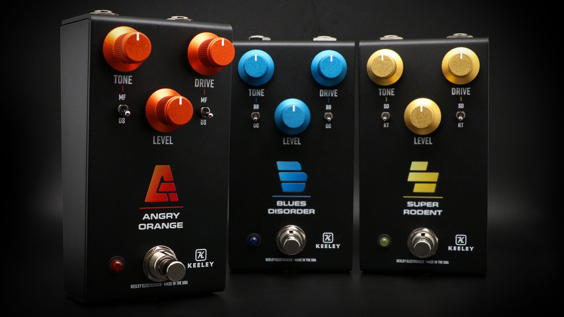 KEELEY BLUES DISORDER ギターエフェクター Blues Disorder Overdrive and Distortion Four Drives in one pedal