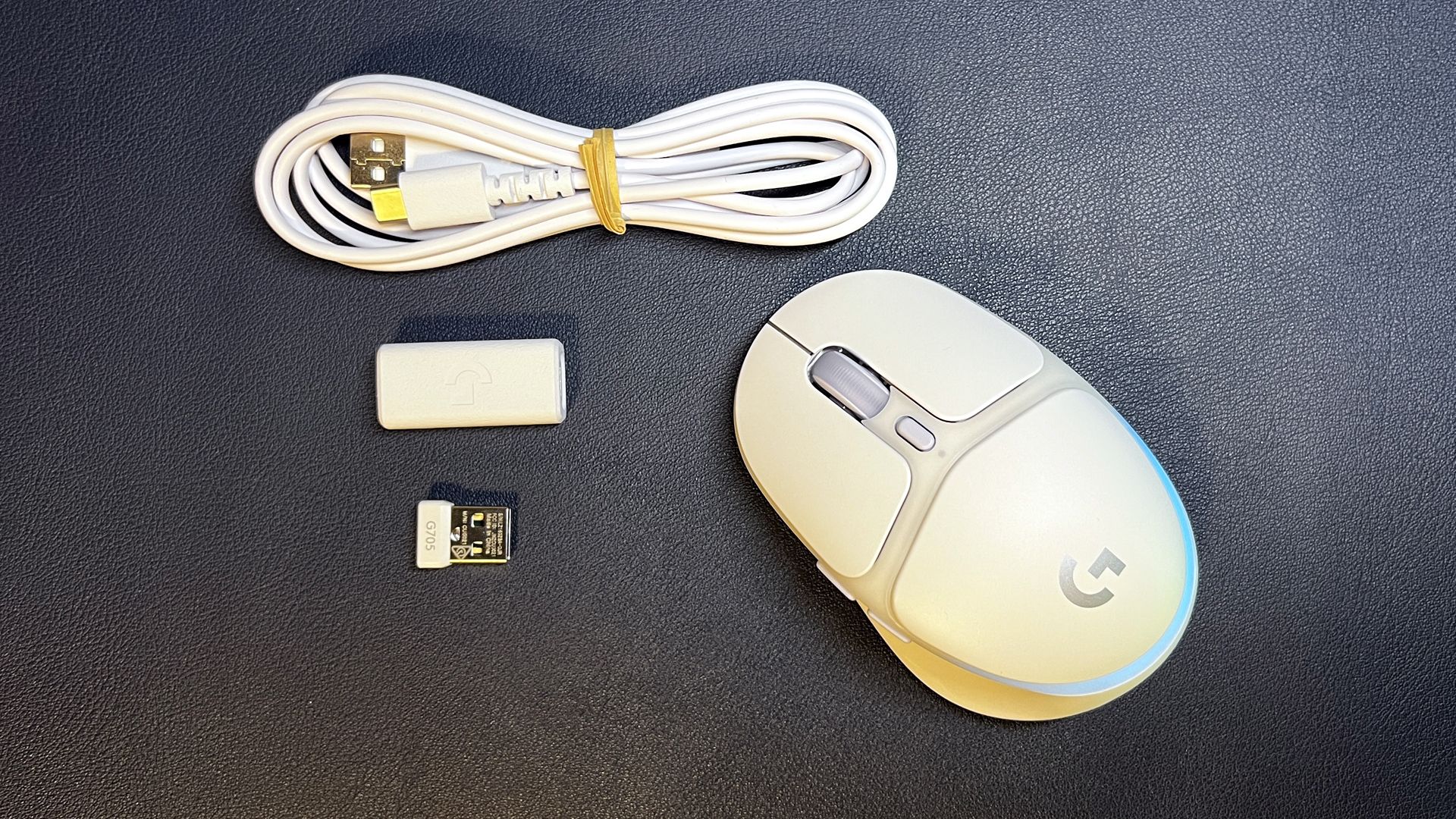 Logitech G705 ワイヤレスマウス ホワイト G705ワイヤレスゲーミングマウス（手が小さいユーザー向け