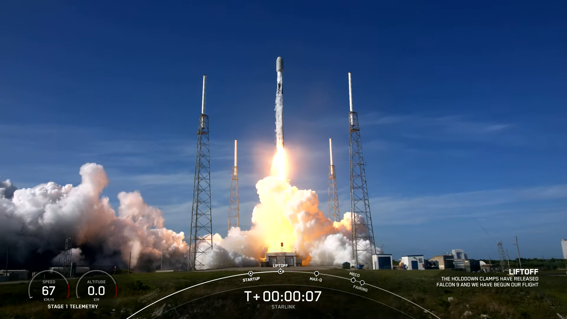 Falcon Launch Spacex Hd