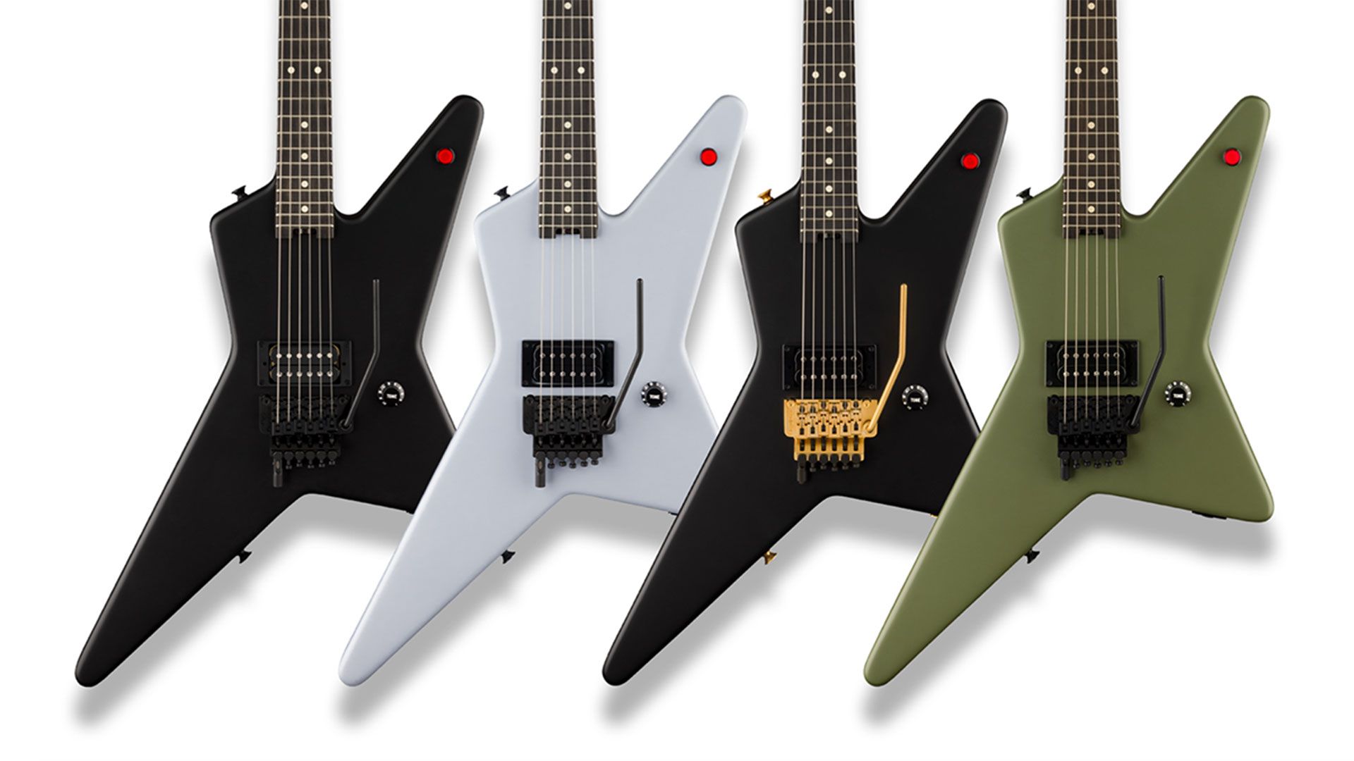 ギター EVH STAR VAN HALEN EVH brings back Eddie Van Halen's Star with a hardware twist