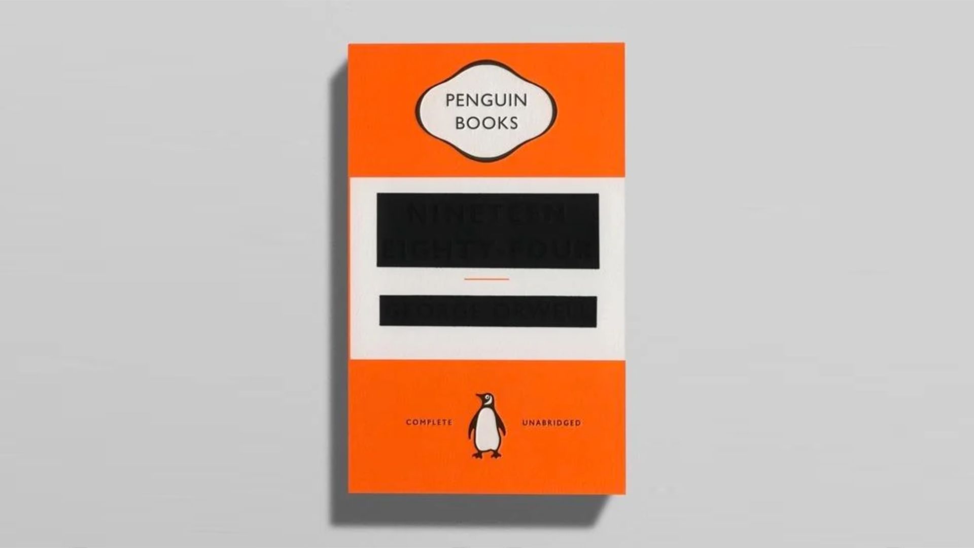 Censored' design might be the internet's favourite book