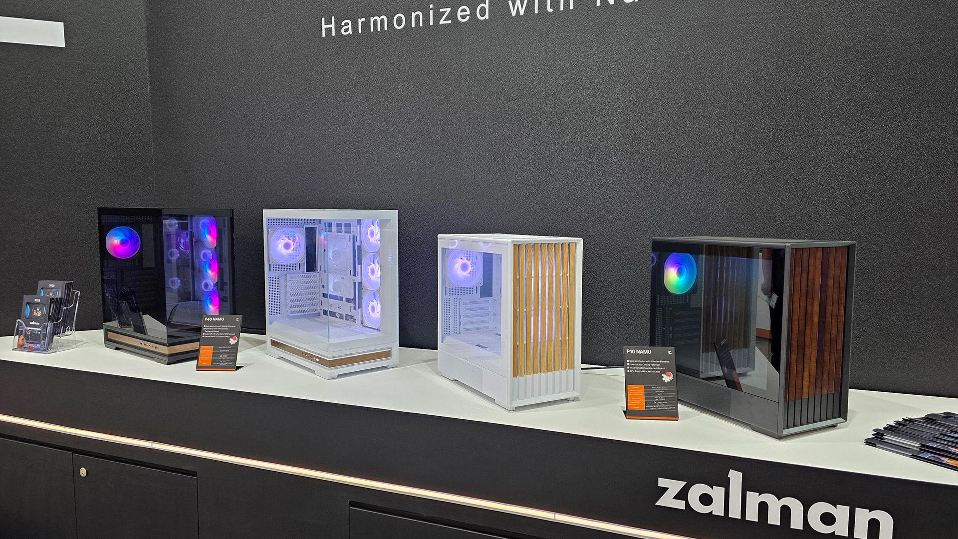 Zalman shows off woodgrain ATX and Micro-ATX cases | Tom's Hardware