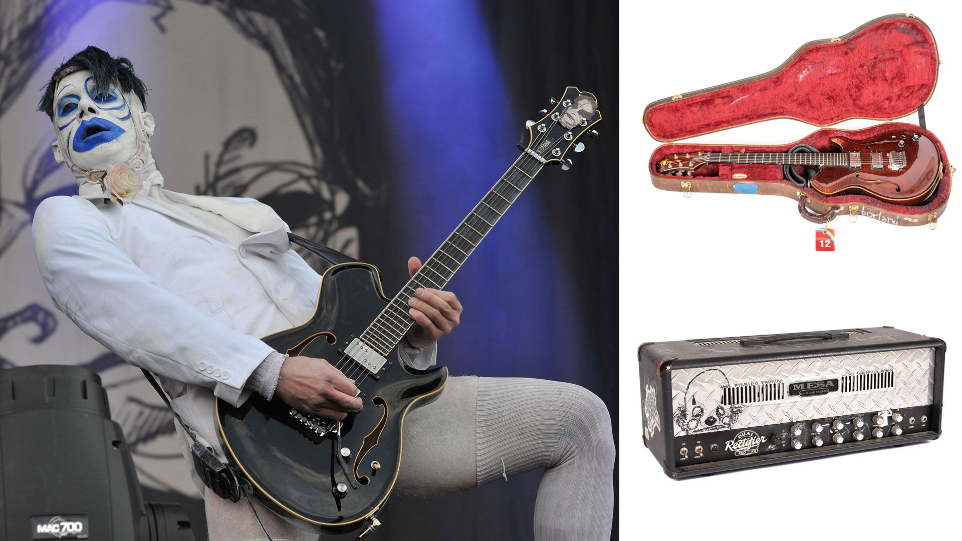 Limp Bizkit's Wes Borland is selling off his guitar gear