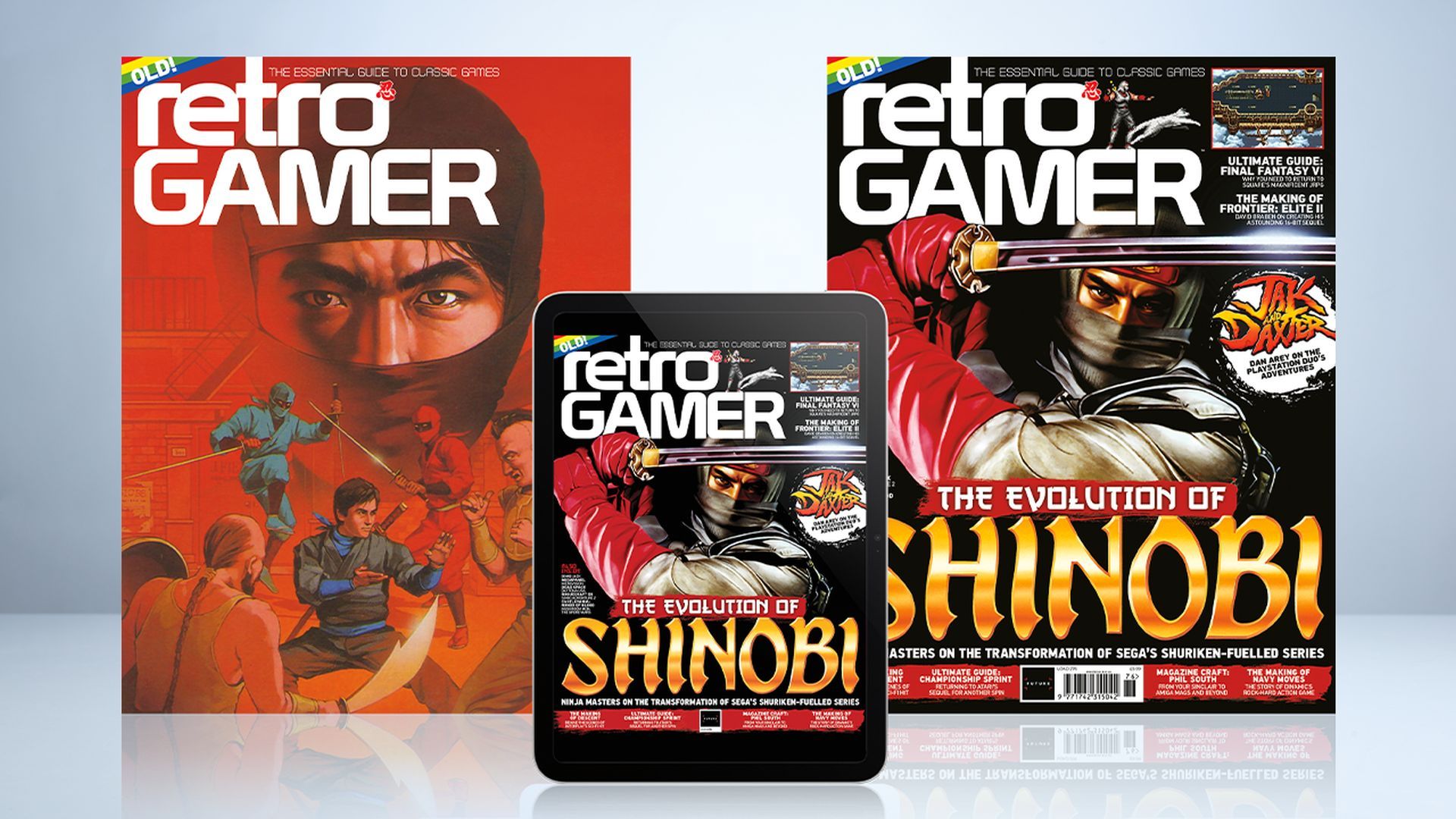 DO OUR BEST 忍者 Retro Gamer magazine celebrates the history of Shinobi