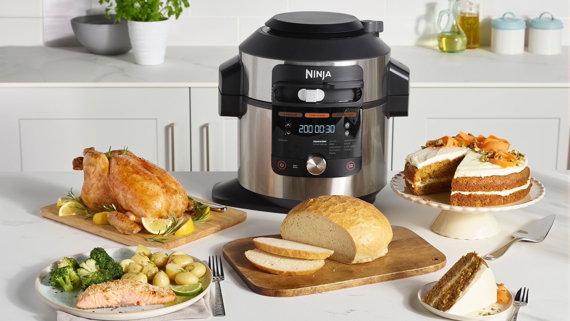 ティファールCooker Compact Multi Cooker Discover the Tefal 45 in 1 Multicooker with Spherical Bowl