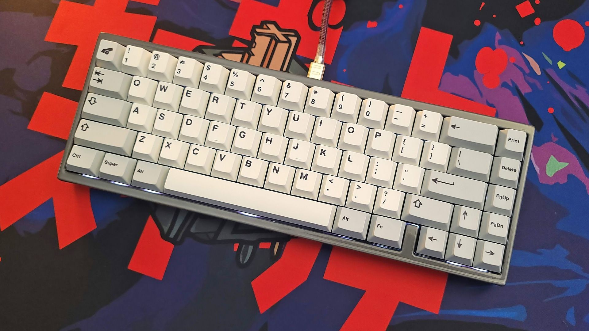 キーボード Cannonkeys Bakeneko65 Flash Black Bakeneko65 – CannonKeys