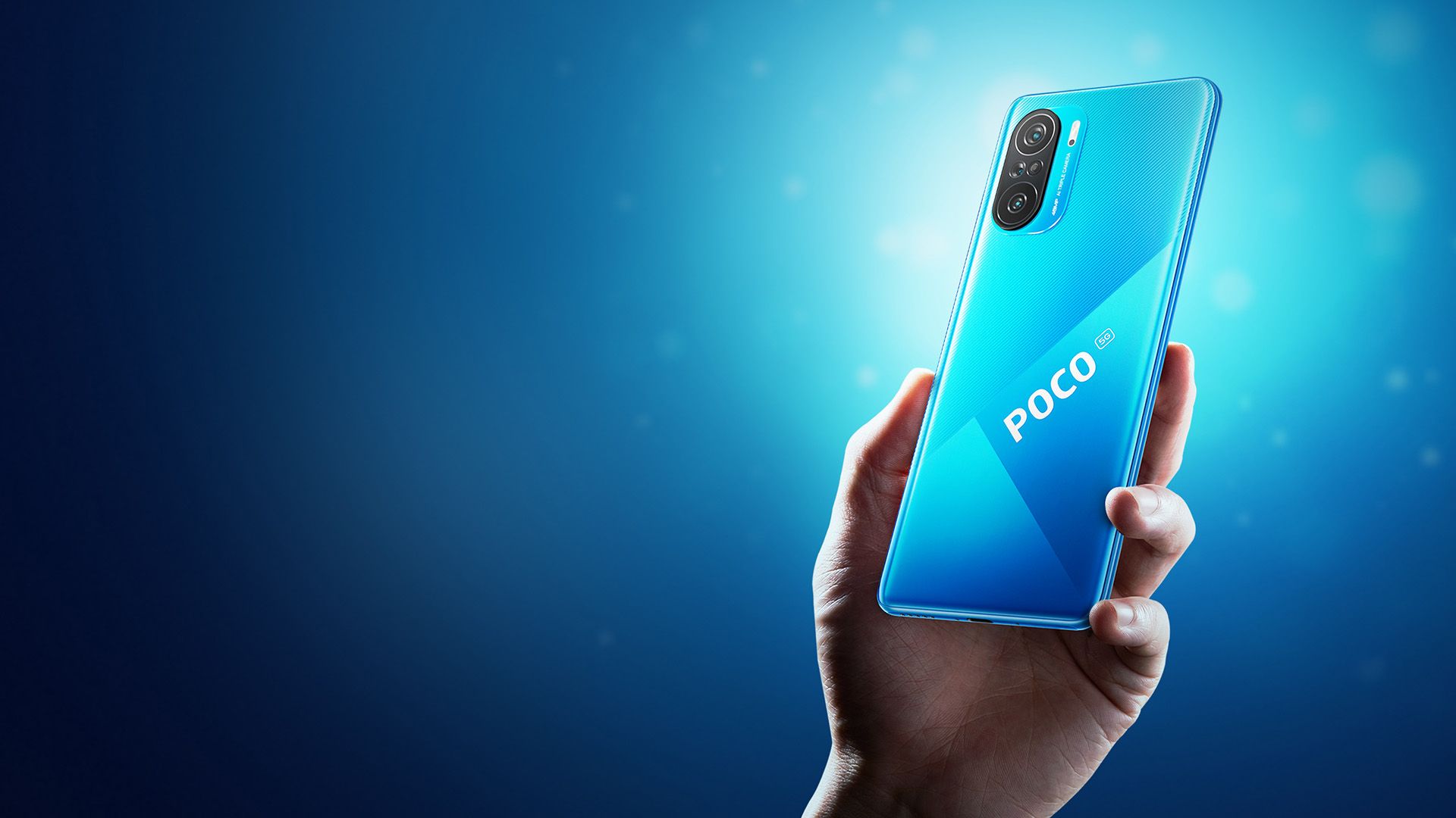 POCO F3 6GB 128GBスマートフォン 青 MIUI 14 スマートフォン本体