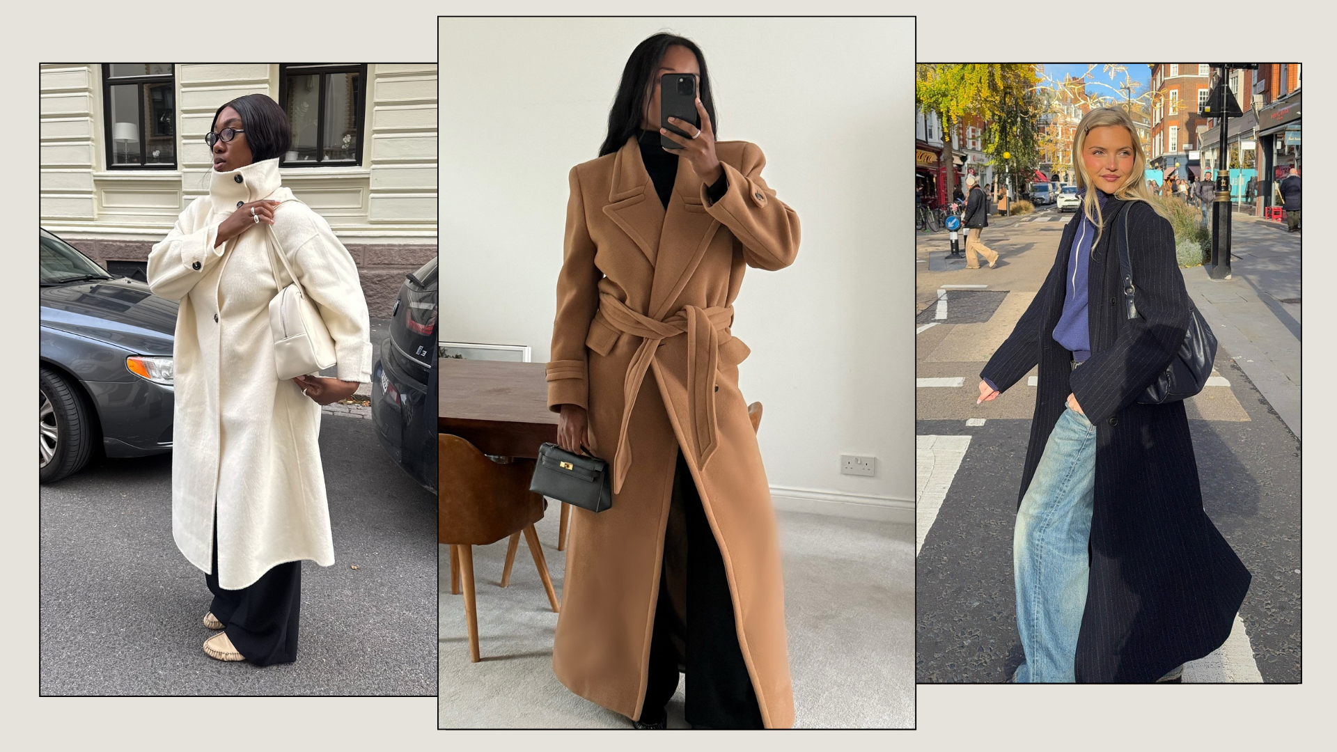 The 21 Best Long Wool Coats London Fashion People Love | Who What Wear