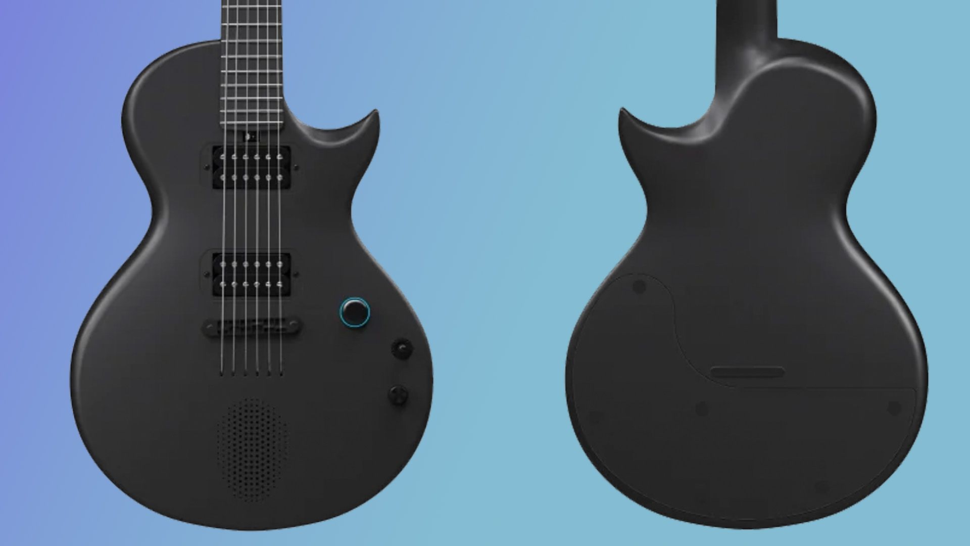 Nova Go Sonic : Carbon Fiber Smart Electric Guitar