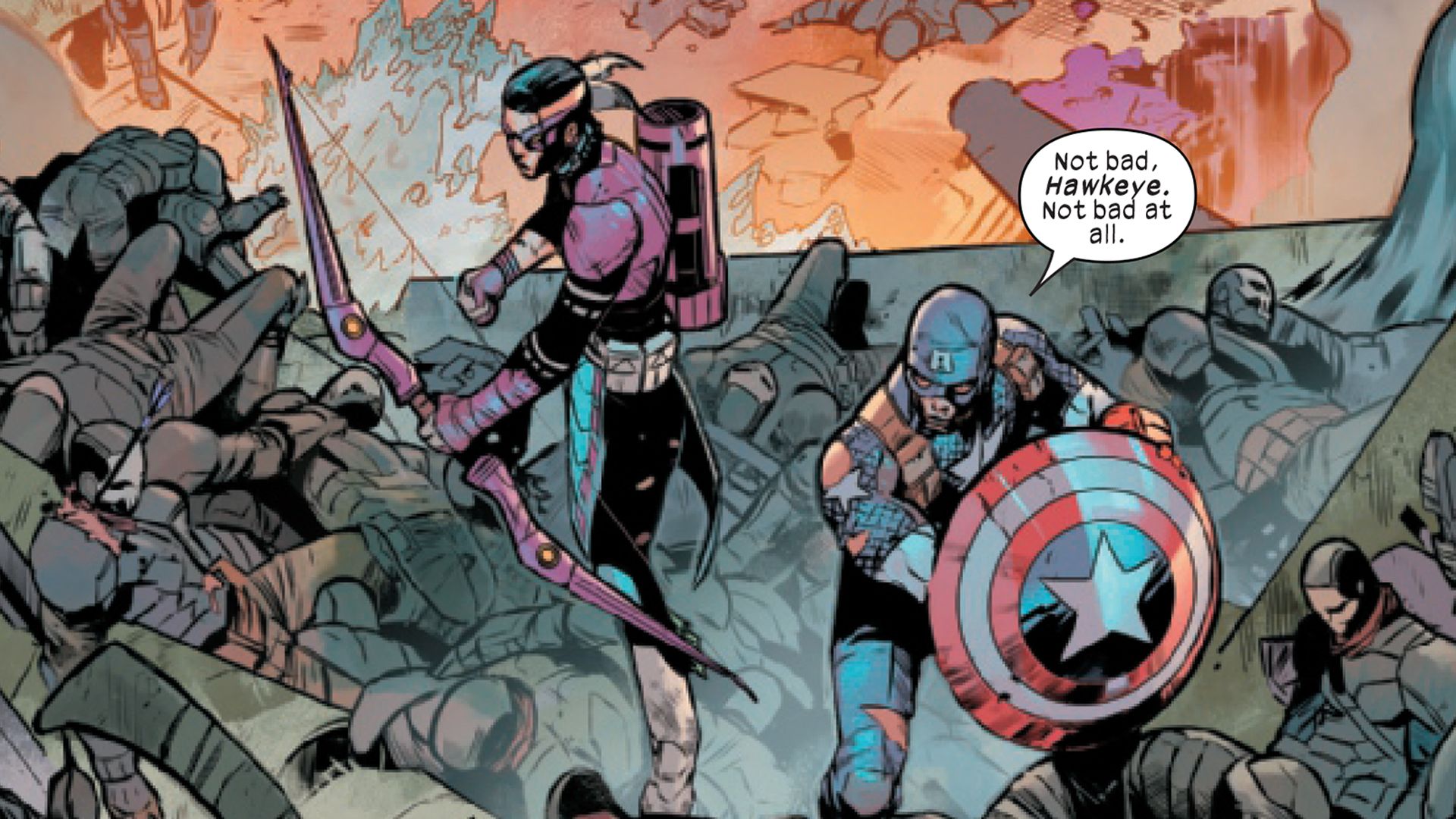 The new Ultimate Hawkeye channels the Silver Age with an
