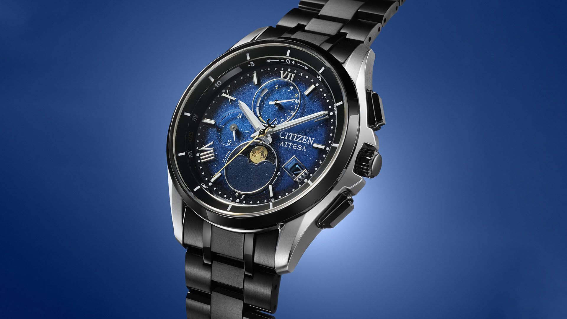 Limited edition Citizen Attesa embraces moon phase tech for