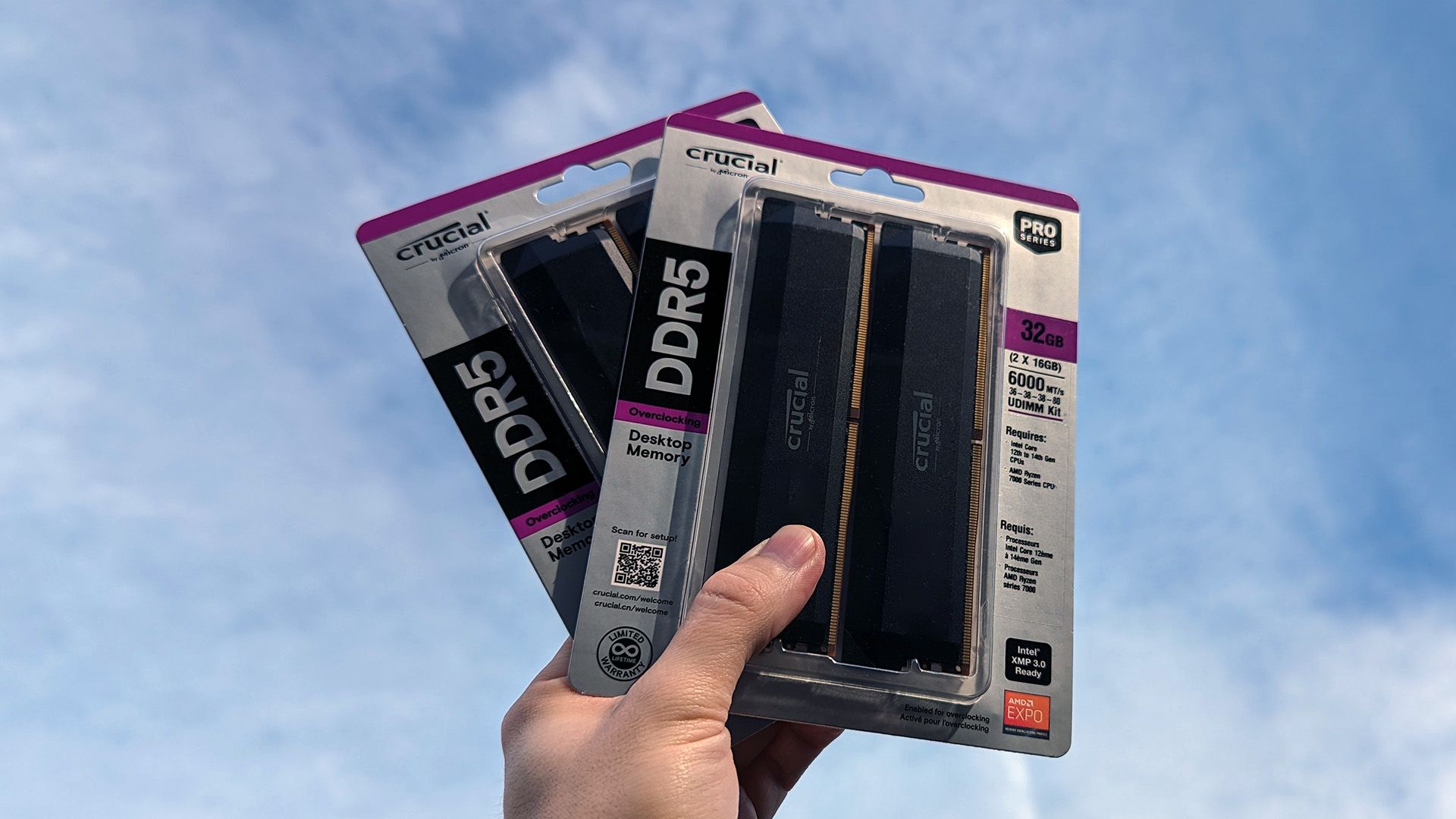 新品　未開封　Crucial Pro DDR5-6000 32GB OC Crucial Pro DDR5-6000 32GB Kit (16GBx2) UDIMM: OC Gaming