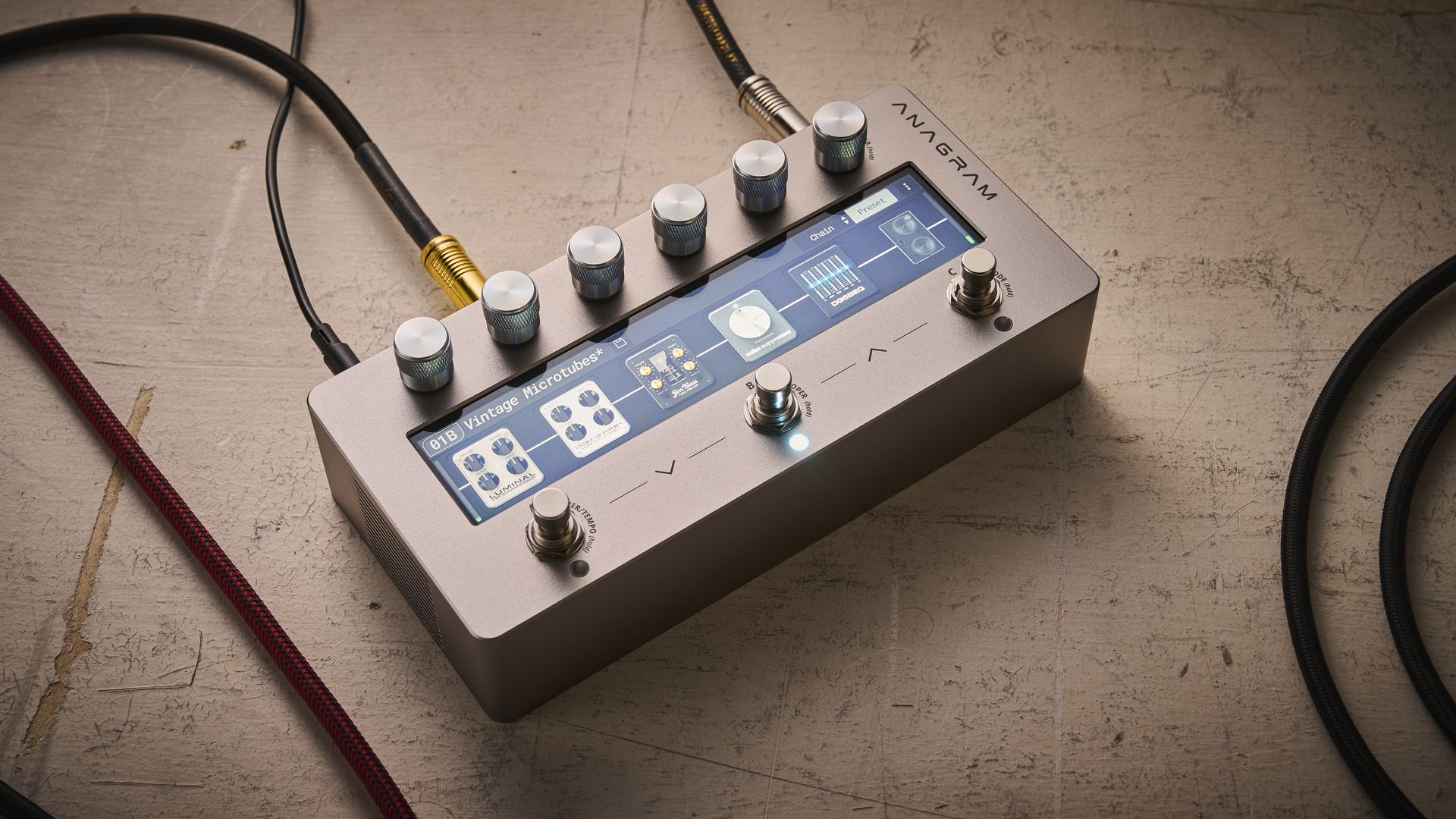 ベース Darkglass Electronics Anagram Anagram Bass Multi-Effects Unit – Darkglass