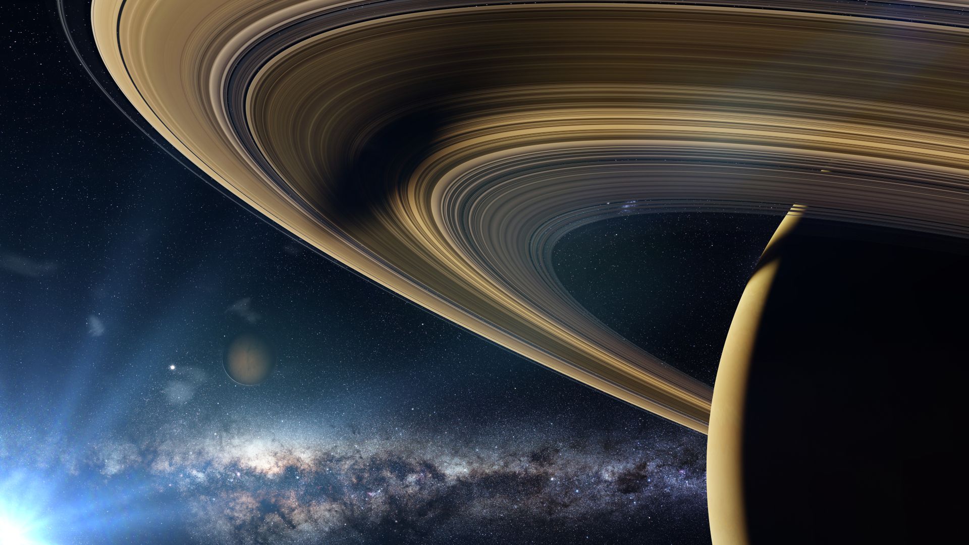 Planet Rings Map Colors Of The Rings Of Planets