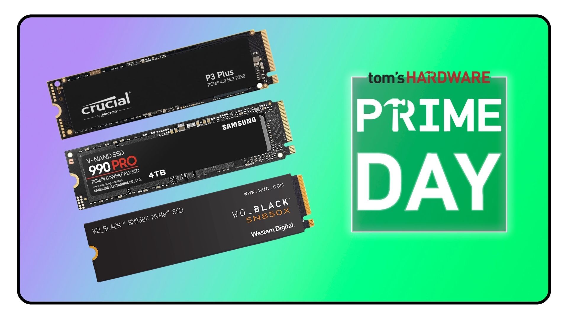 4TB SSDs drop to 5 cents per GB in October Prime Day storage