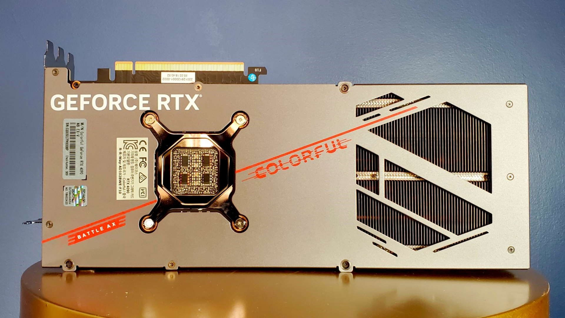 Galax's GeForce RTX 4090 20th Anniversary Edition With