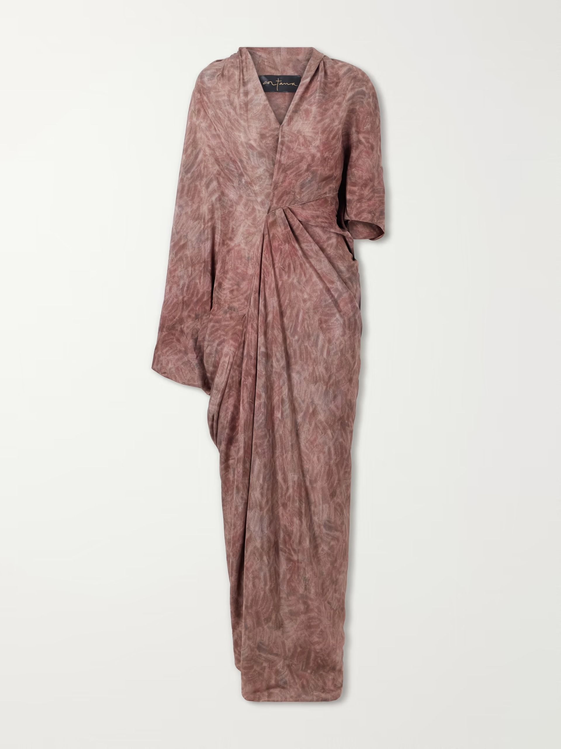Cortana, Mayu Satin Midi Dress