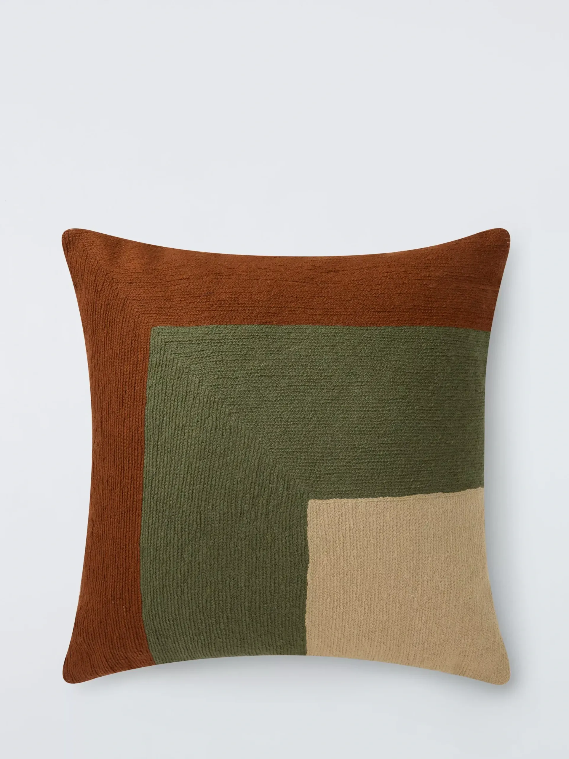 John Lewis Nook Cushion, Butter