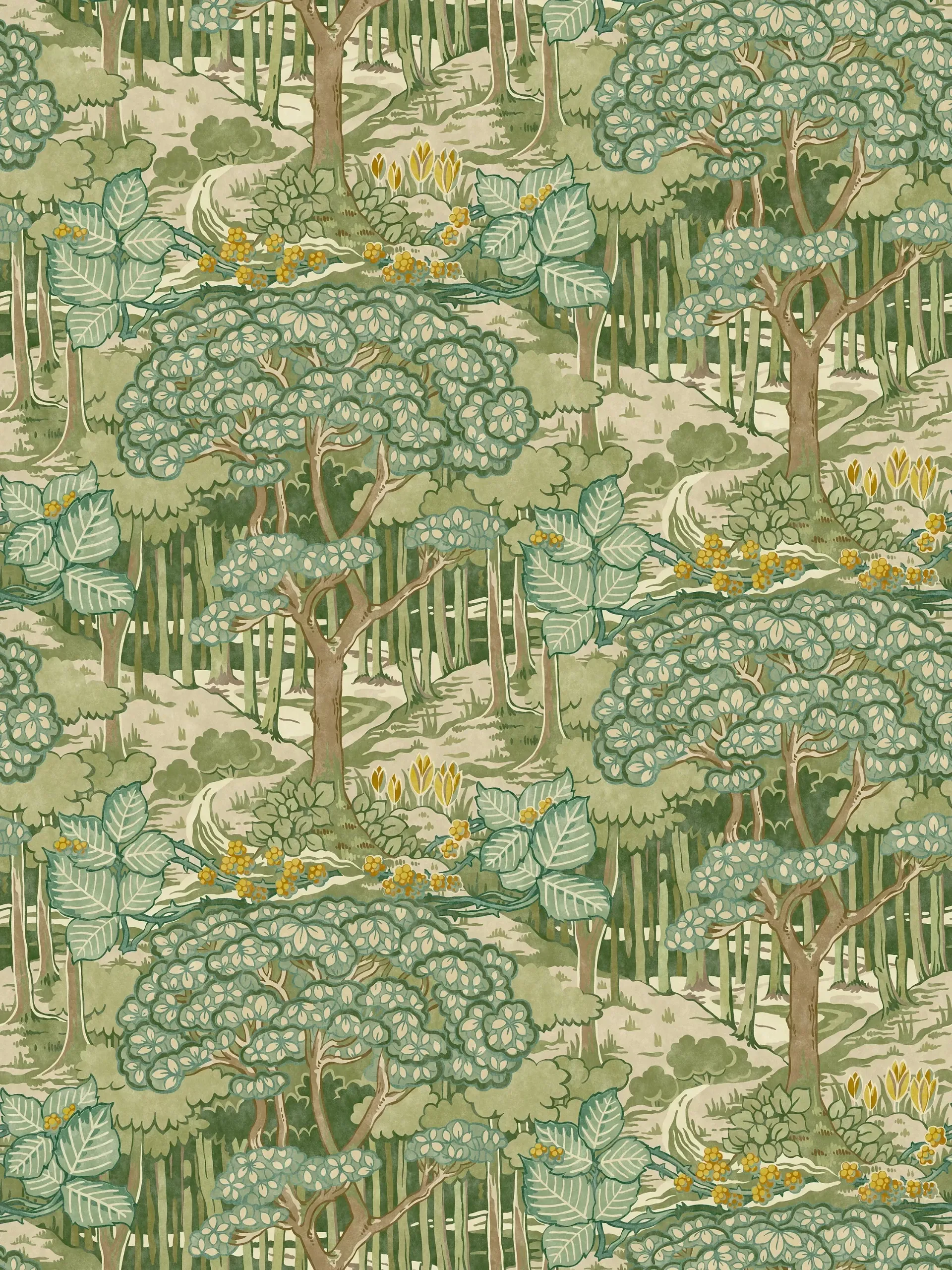 Gp &amp;amp; J Baker Ruskin Wallpaper, Bw45106.3