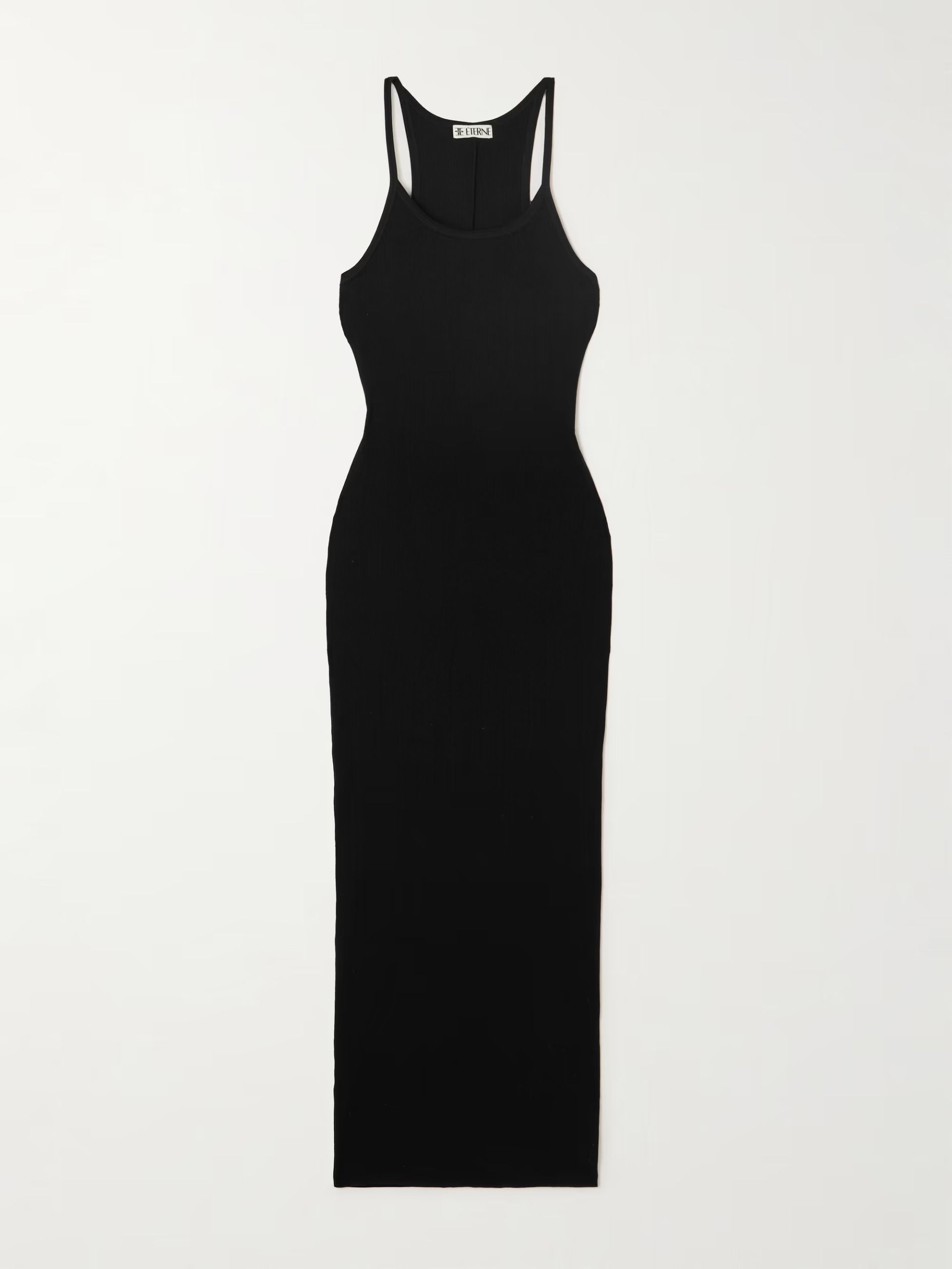 Eterne, Tank Ribbed Stretch-Jersey Maxi Dress