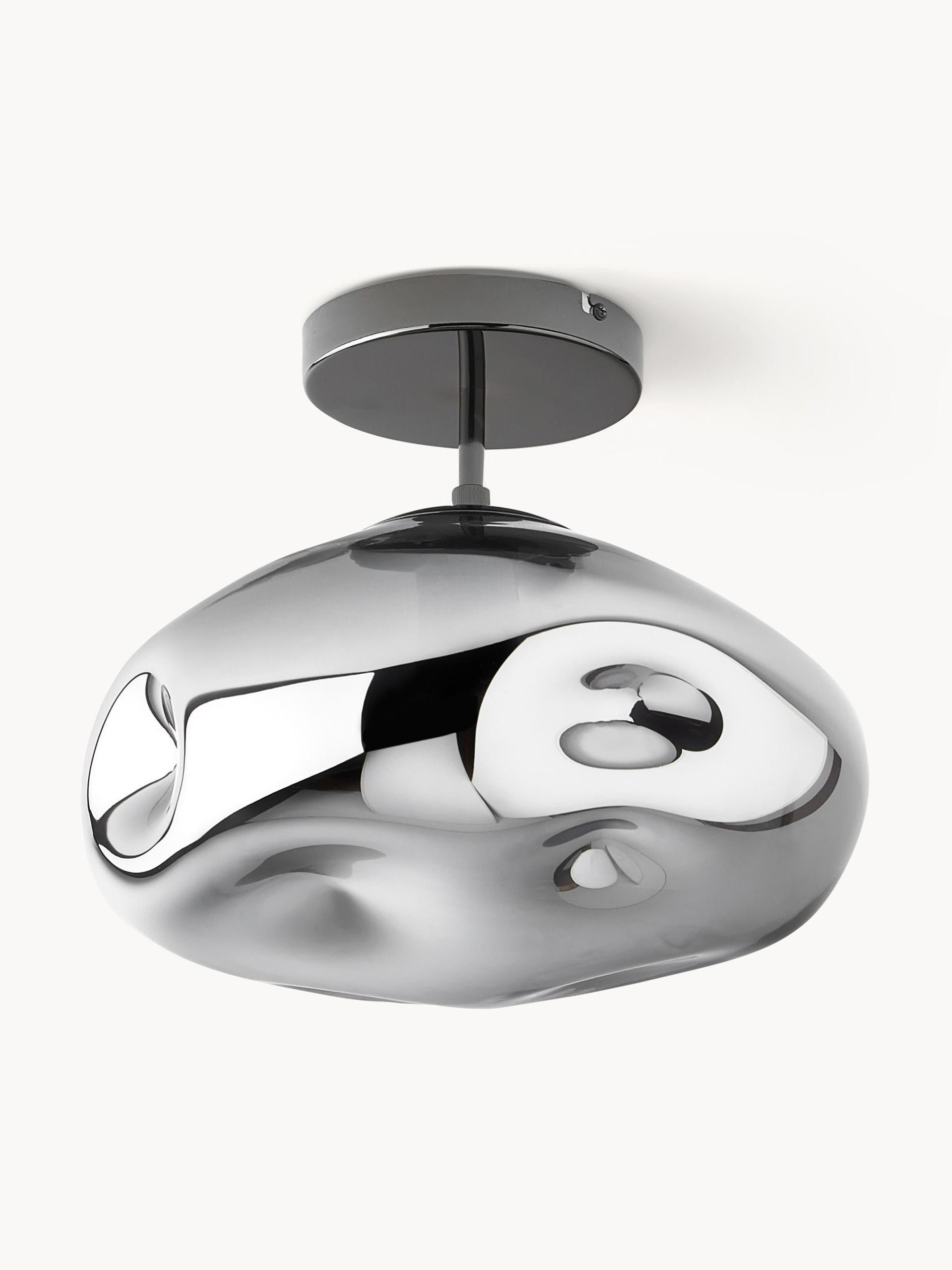 Mirror Glass Ceiling Lamp Amora