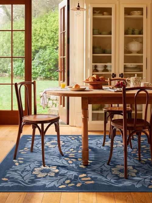Woodbell & Anemone Navy Rug 