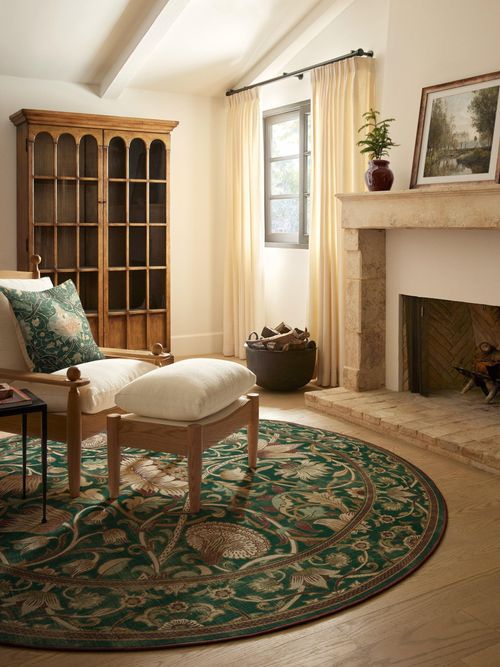 Lodden Soft Evergreen & Gold Rug 