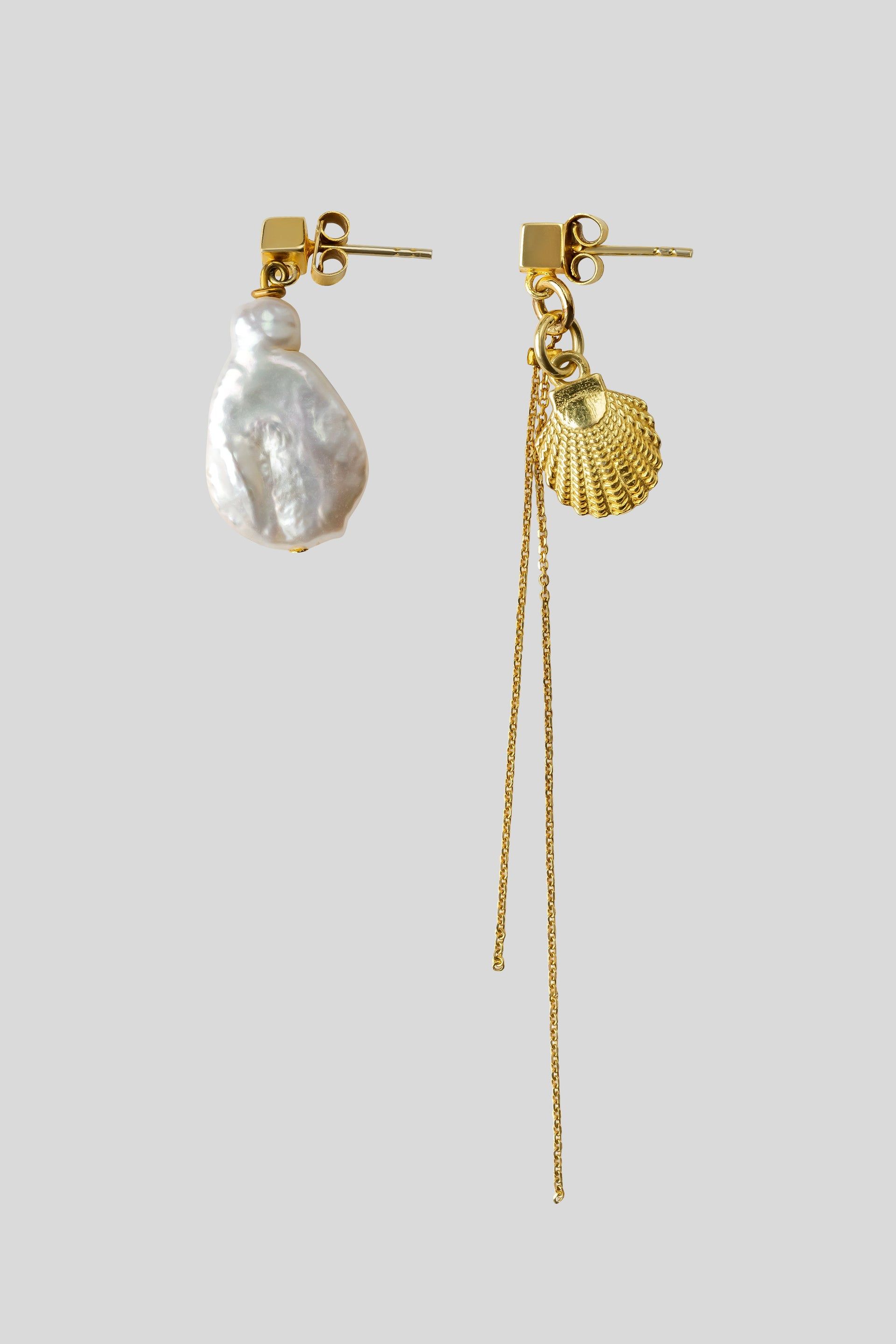 Earrings Ech&amp;oacute; - Pearl White