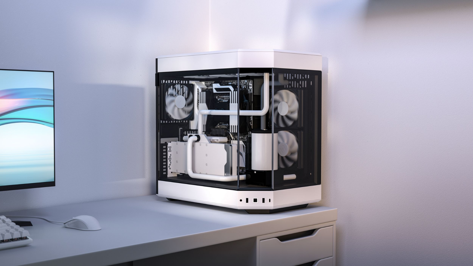 Hyte's Y60 ATX Case Features 'Panoramic Views' of Your PC Parts