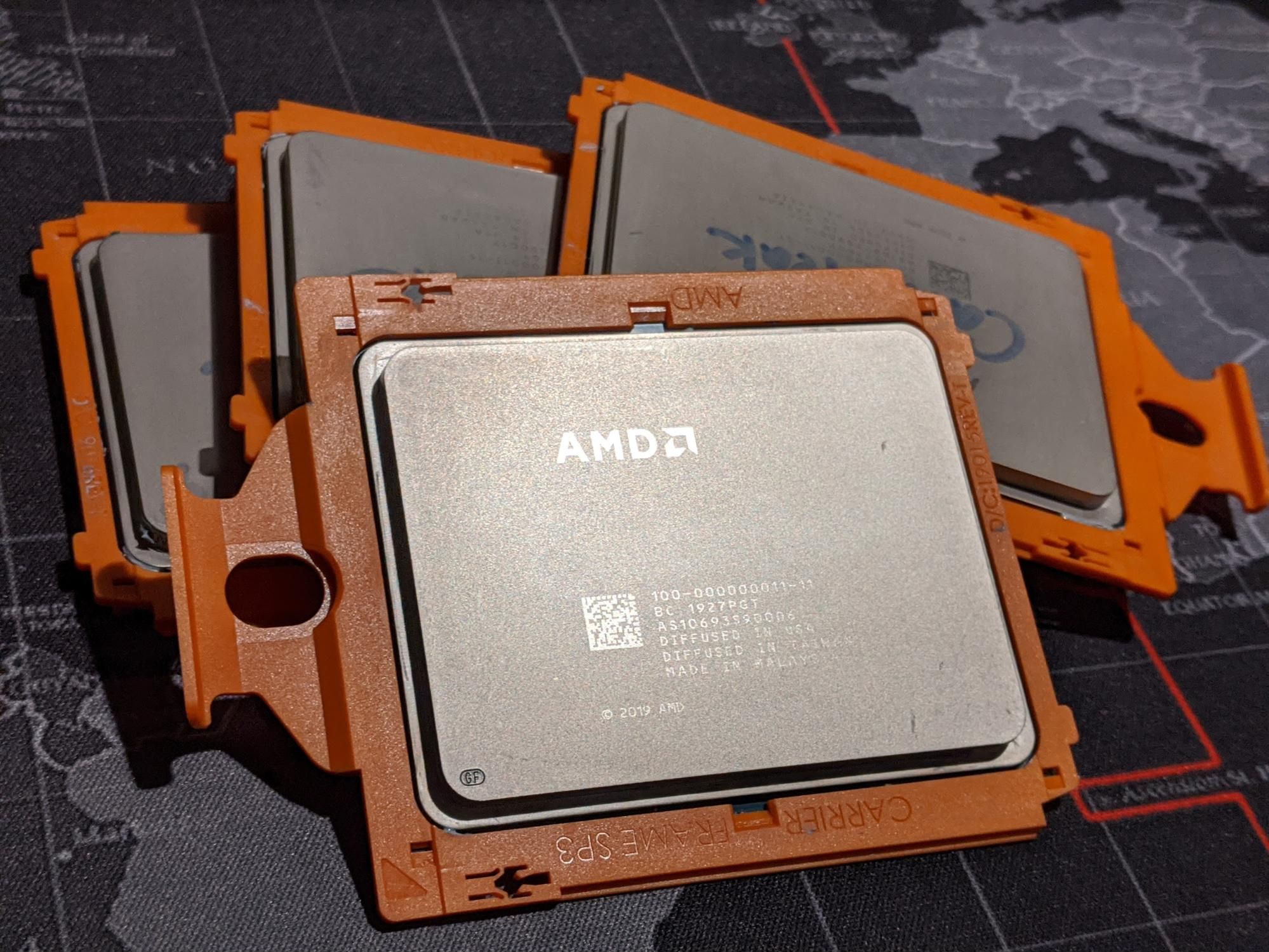 AMD Ryzen Threadripper 3970X CPU 動作未確認 AMD Threadripper 3970X, 32 Core, 64 Thread, 4.5GHz - sTRX4