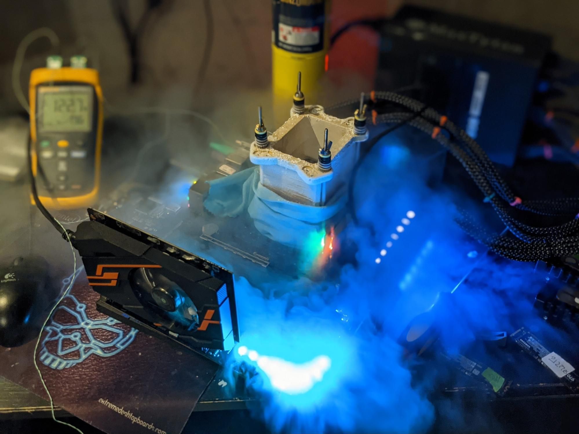 How I Blasted Intel's Rocket Lake Core i9-11900K to 7.14 GHz On