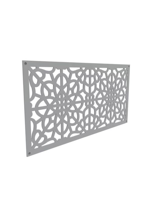Fretwork Gray panel