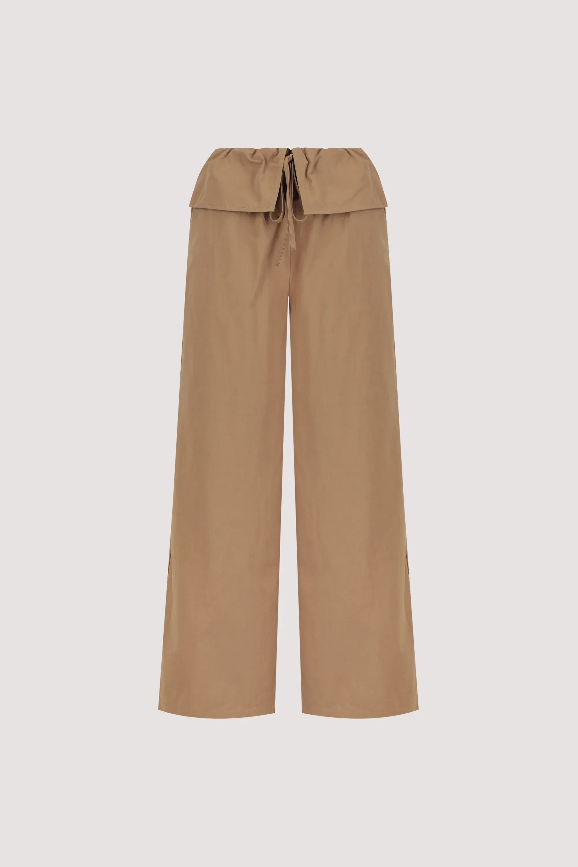 Dissh, Bentlee Caramel Cotton Fisherman Pant