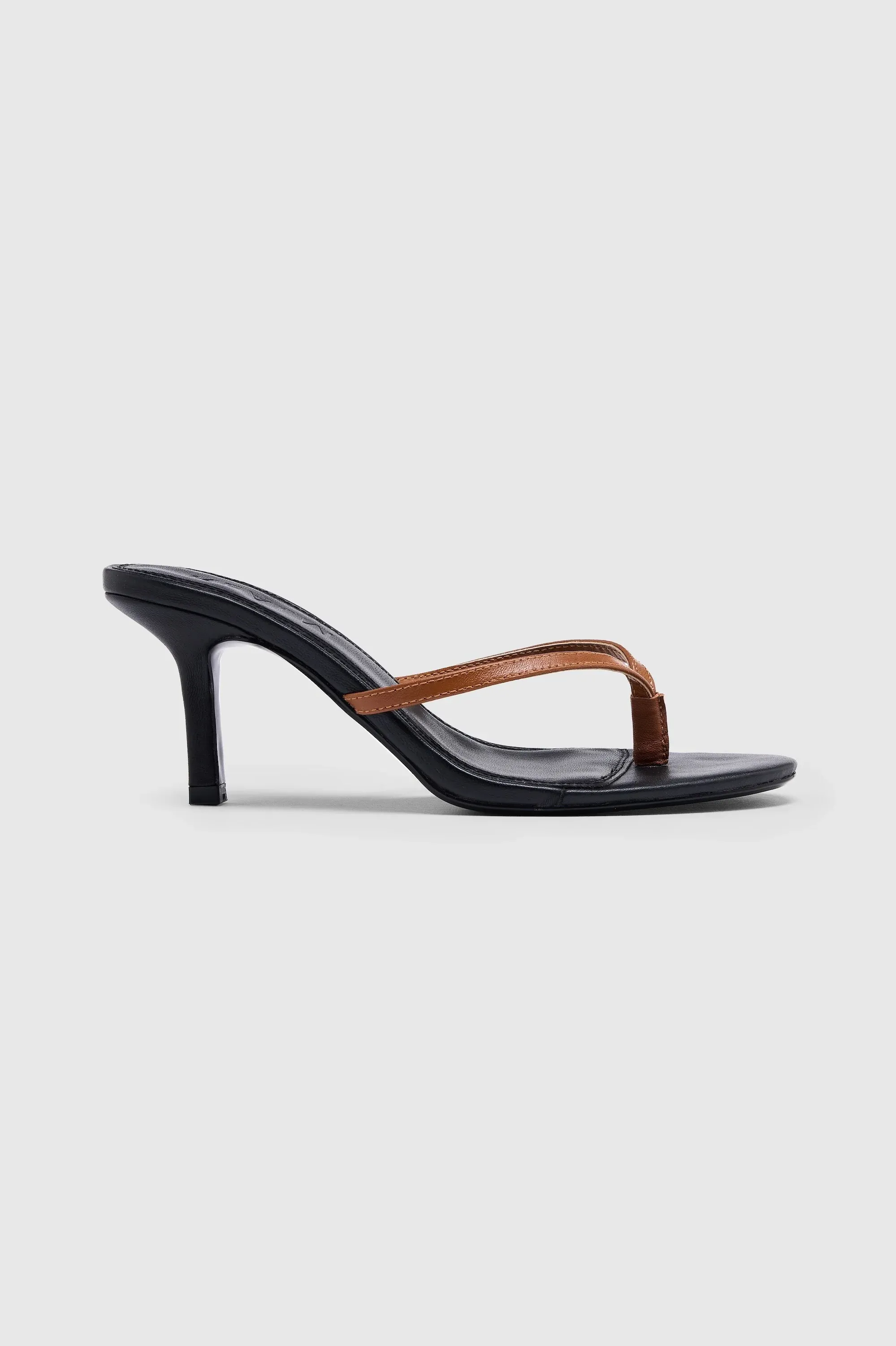 Realm, Spirit Heeled Sandals | Tan Leather