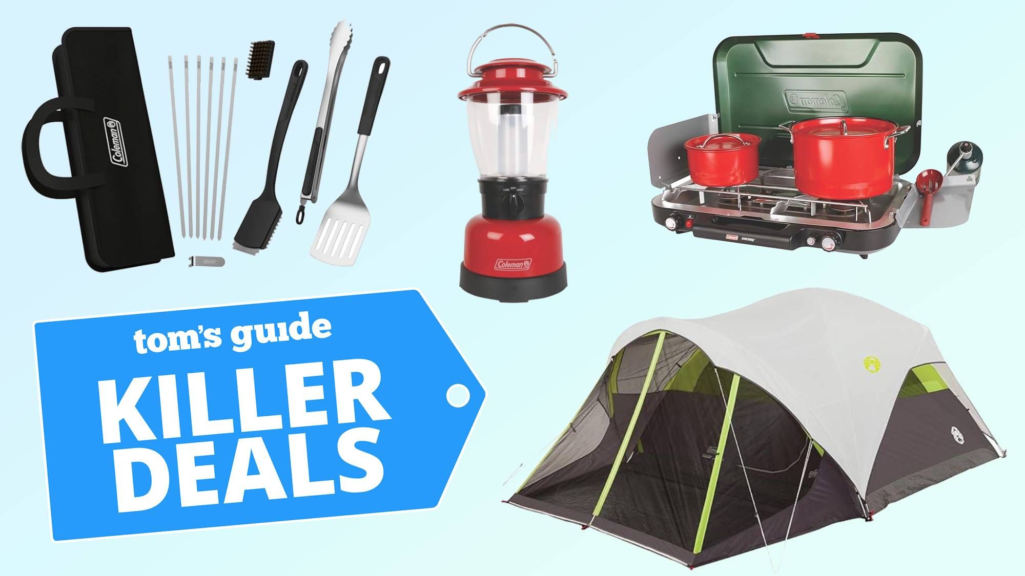 入手困難★箱付デッドストック【Coleman】お宝コールマン★Propane Camp Stove★稀少Made in U.S.A.♪ Coleman Gas Stove | Portable Bottletop Propane Camp Stove