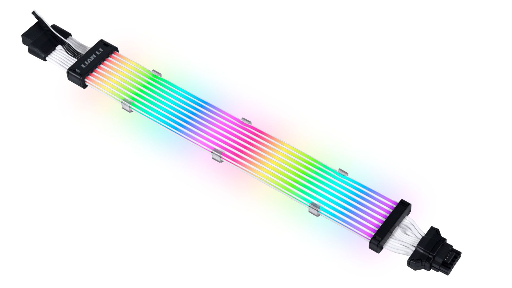 LIANLI Strimer Plus V2 RGBライティング Lian Li Brings RGB to 16-Pin 12VHPWR With Strimer Plus V2