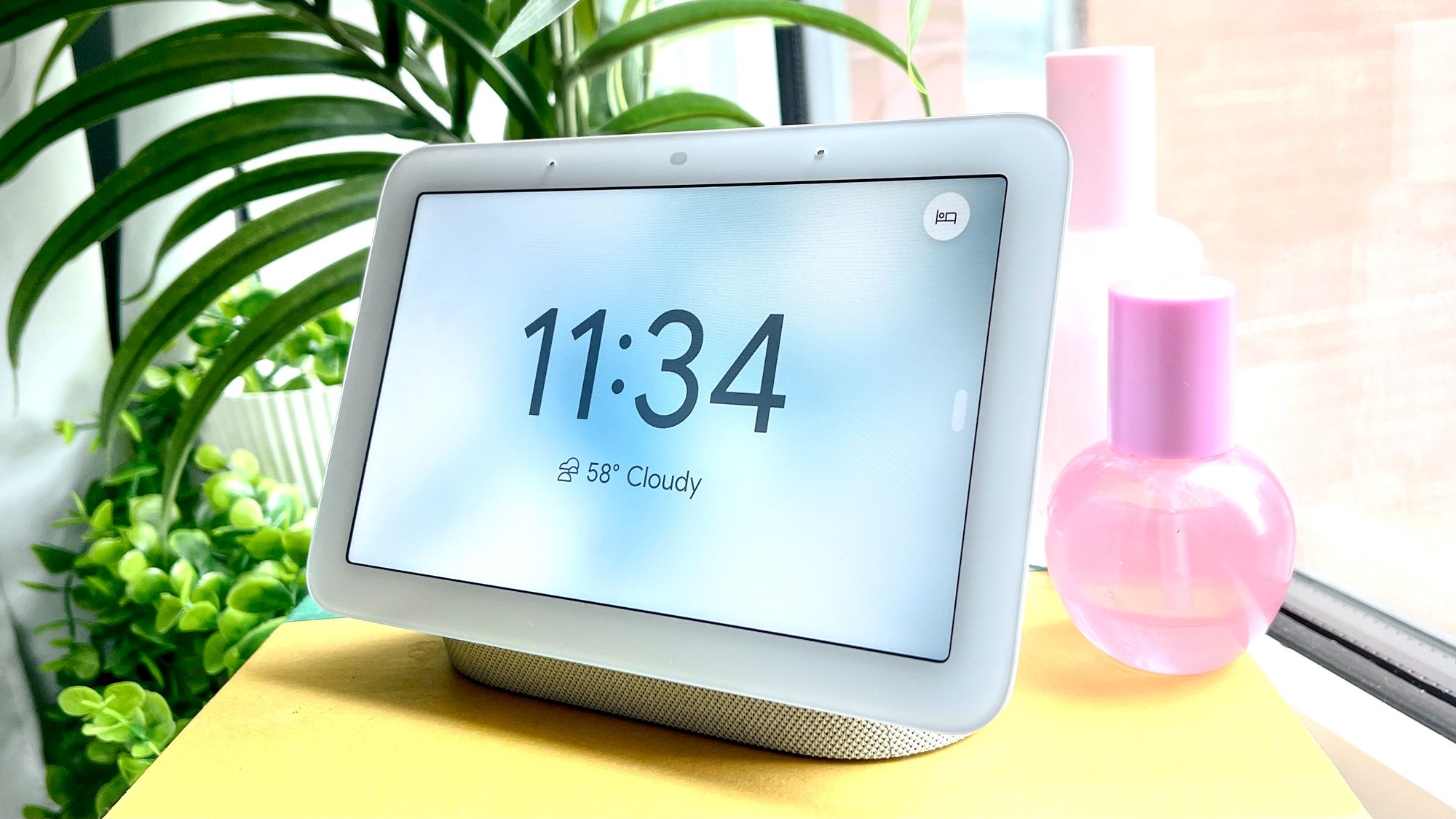 google nest hub限定 Nest Hub Max (Chalk)