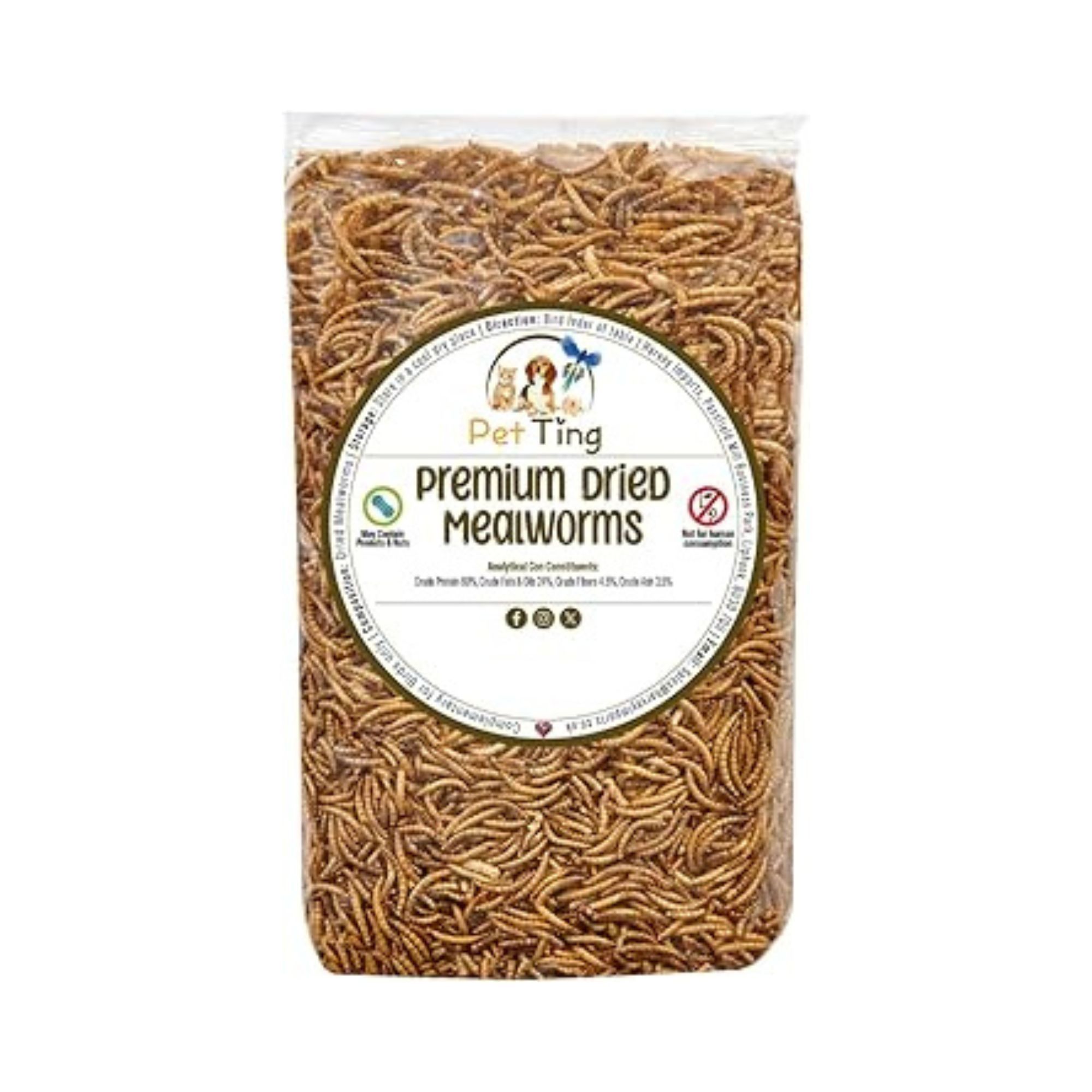 dried mealworms