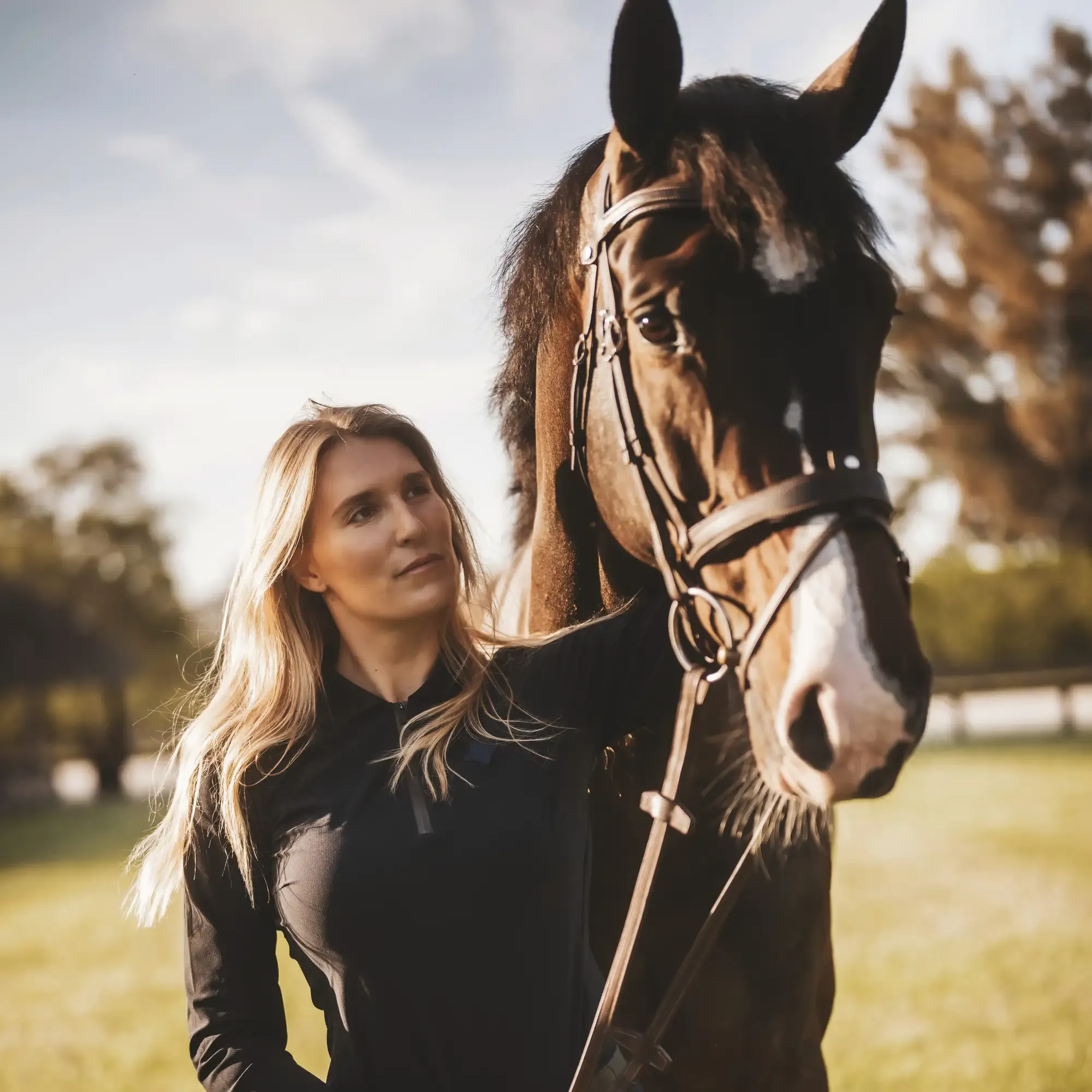 Jess Mendoza at home with Ascadina PP Z