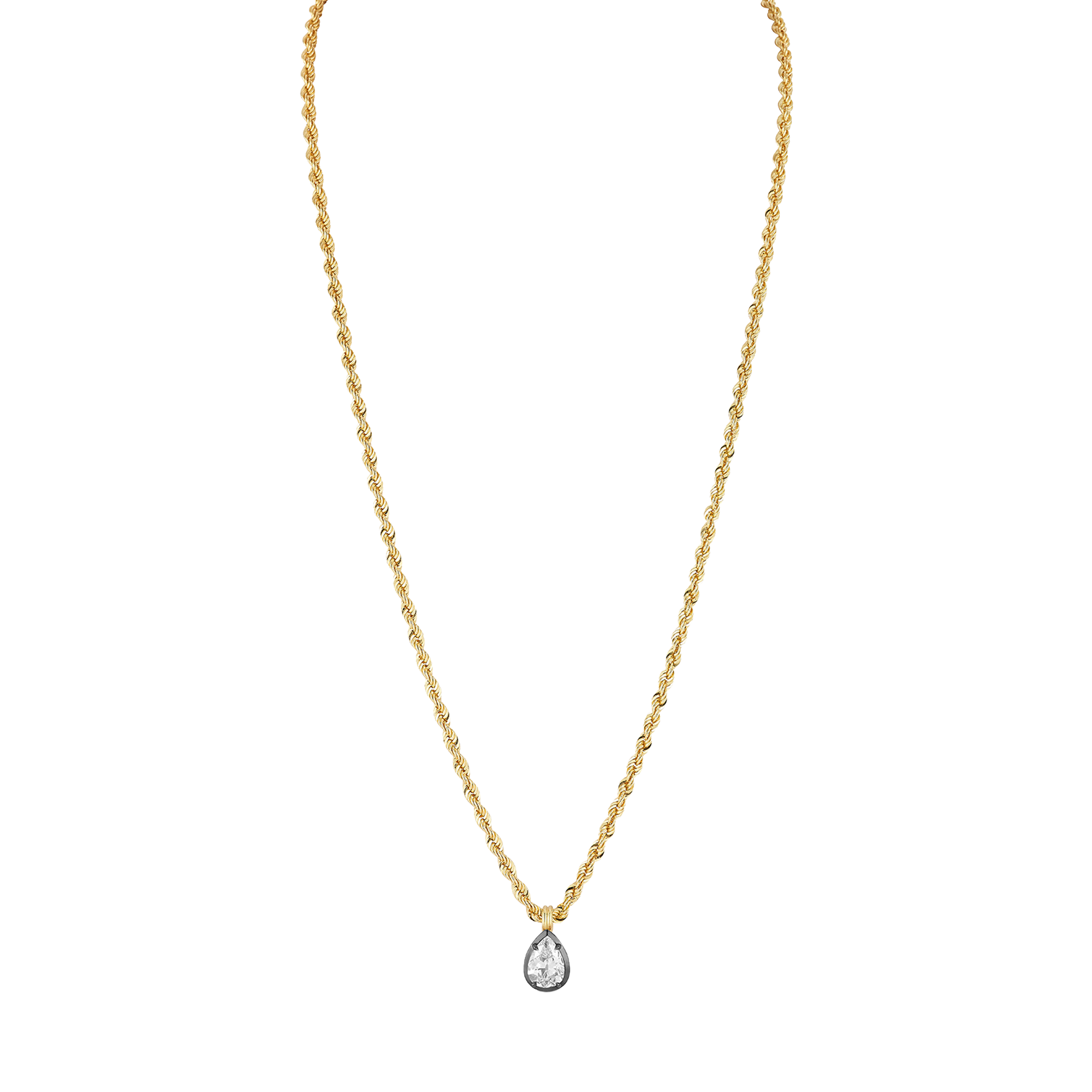 Blair Diamond Pear Necklace