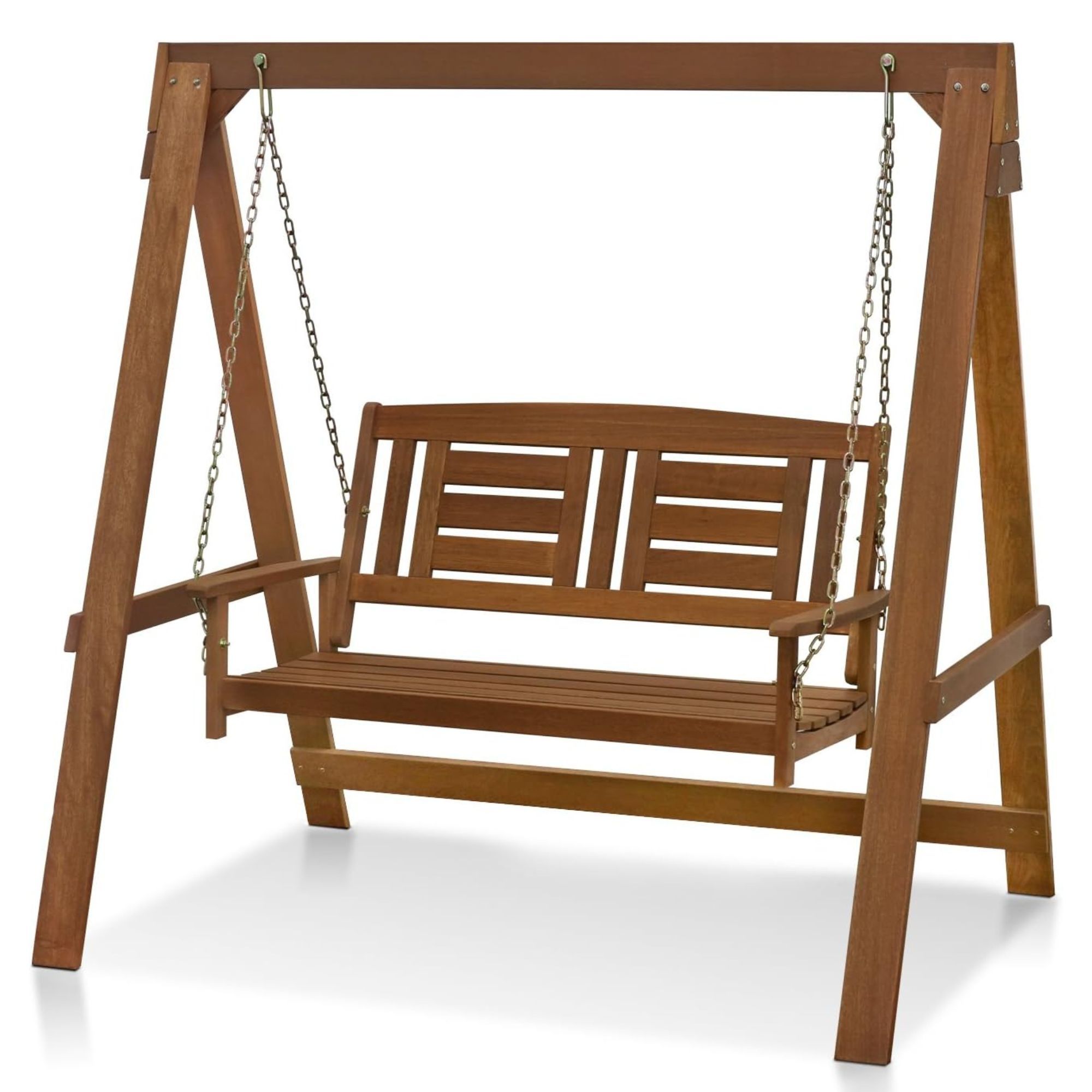 Wood Patio Porch Swing