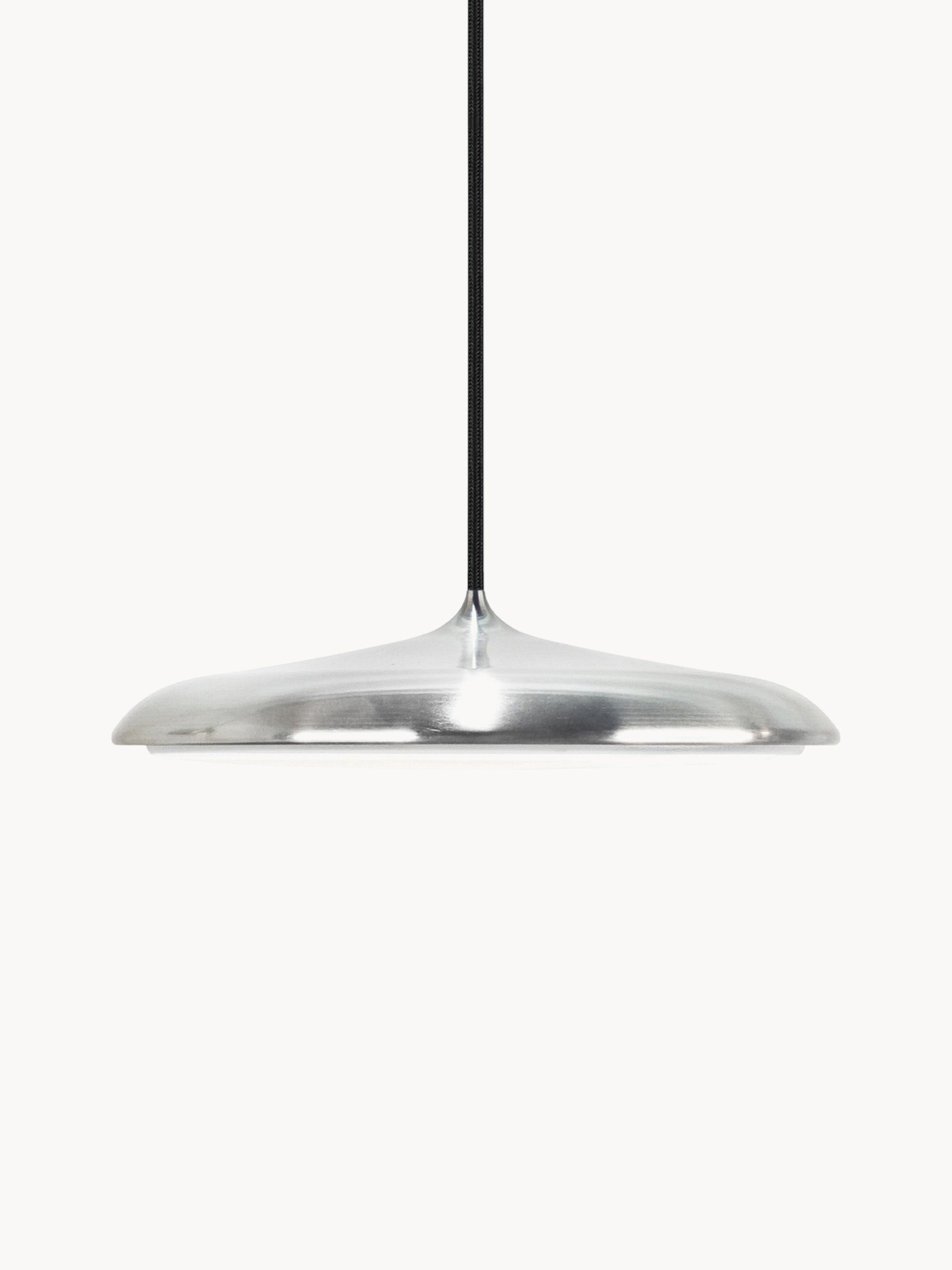 Led Pendant Light Artist, in Various Sizes &amp;ndash; &amp;Oslash; 25 X H 6 Cm &amp;ndash; Silver Coloured