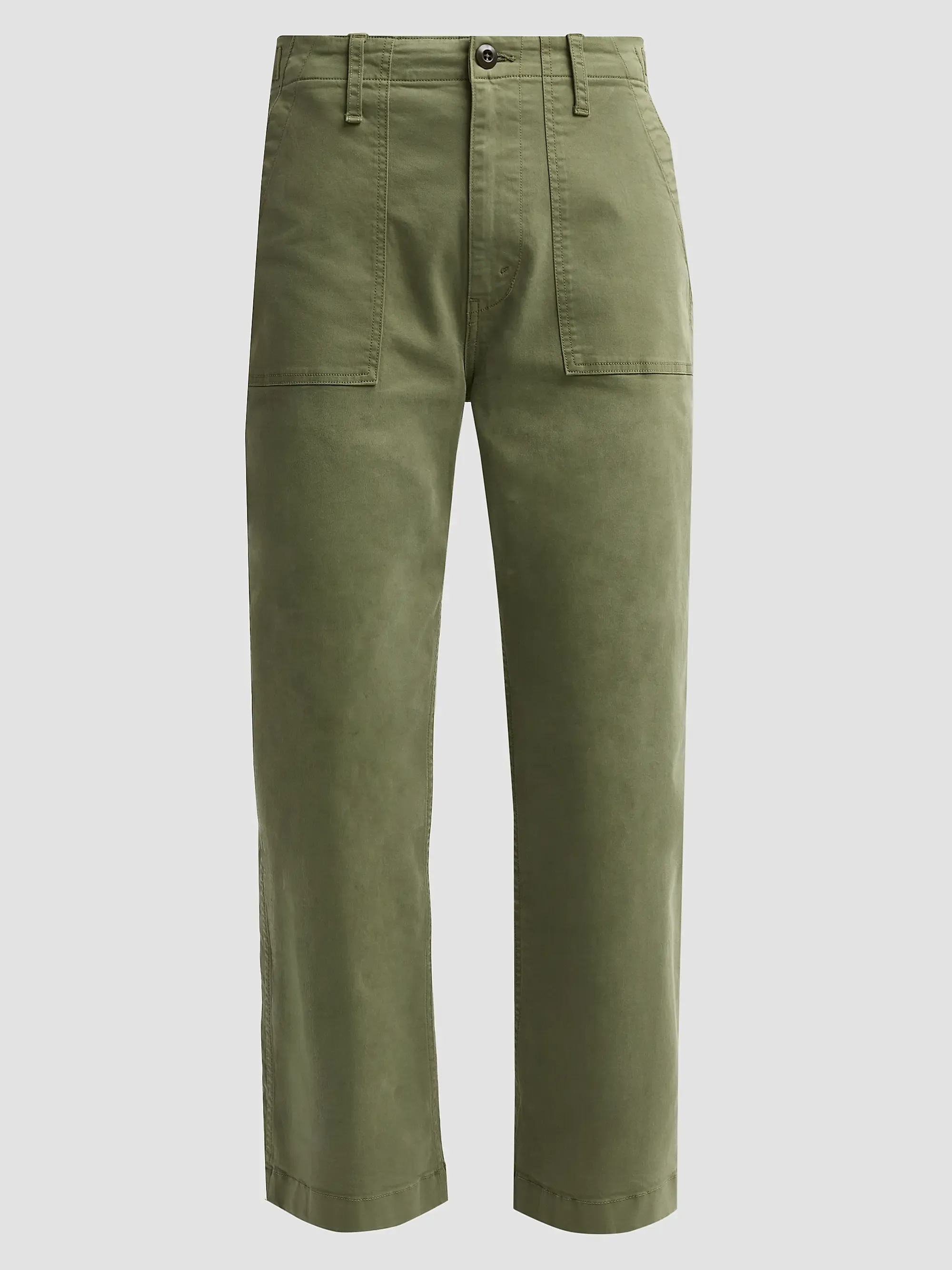 The Trooper Stretch-Cotton Straight-Leg Pants