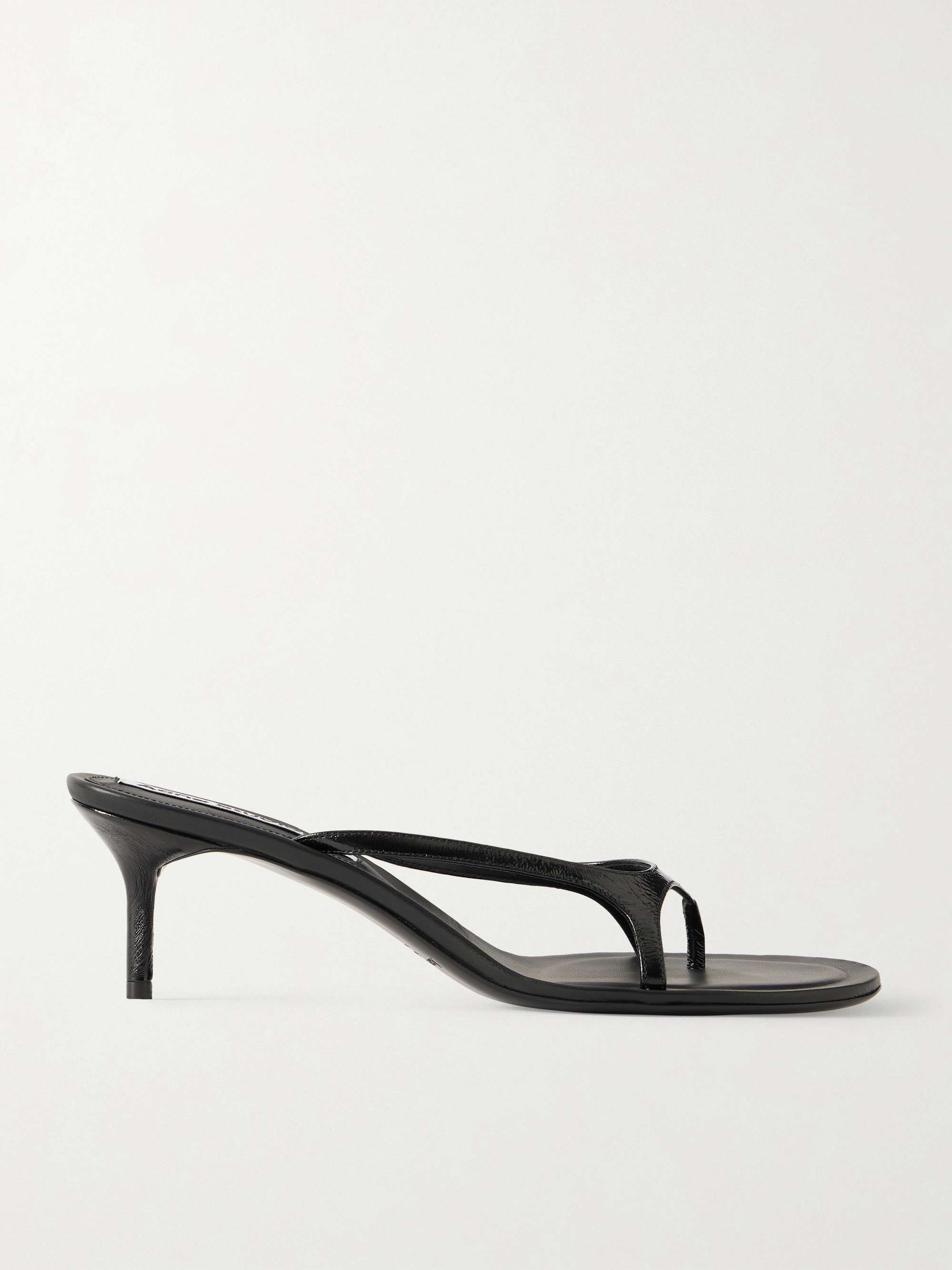 Patent-Leather Sandals