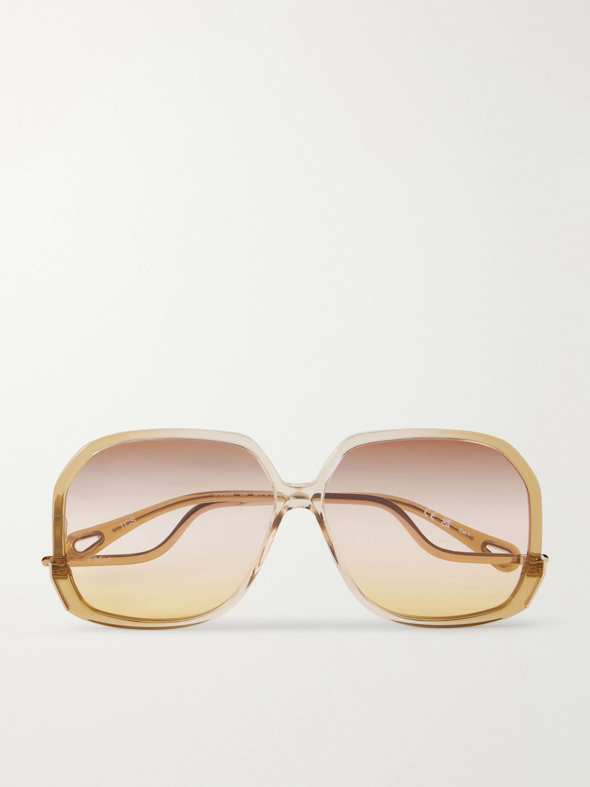 Square-Frame Acetate Sunglasses