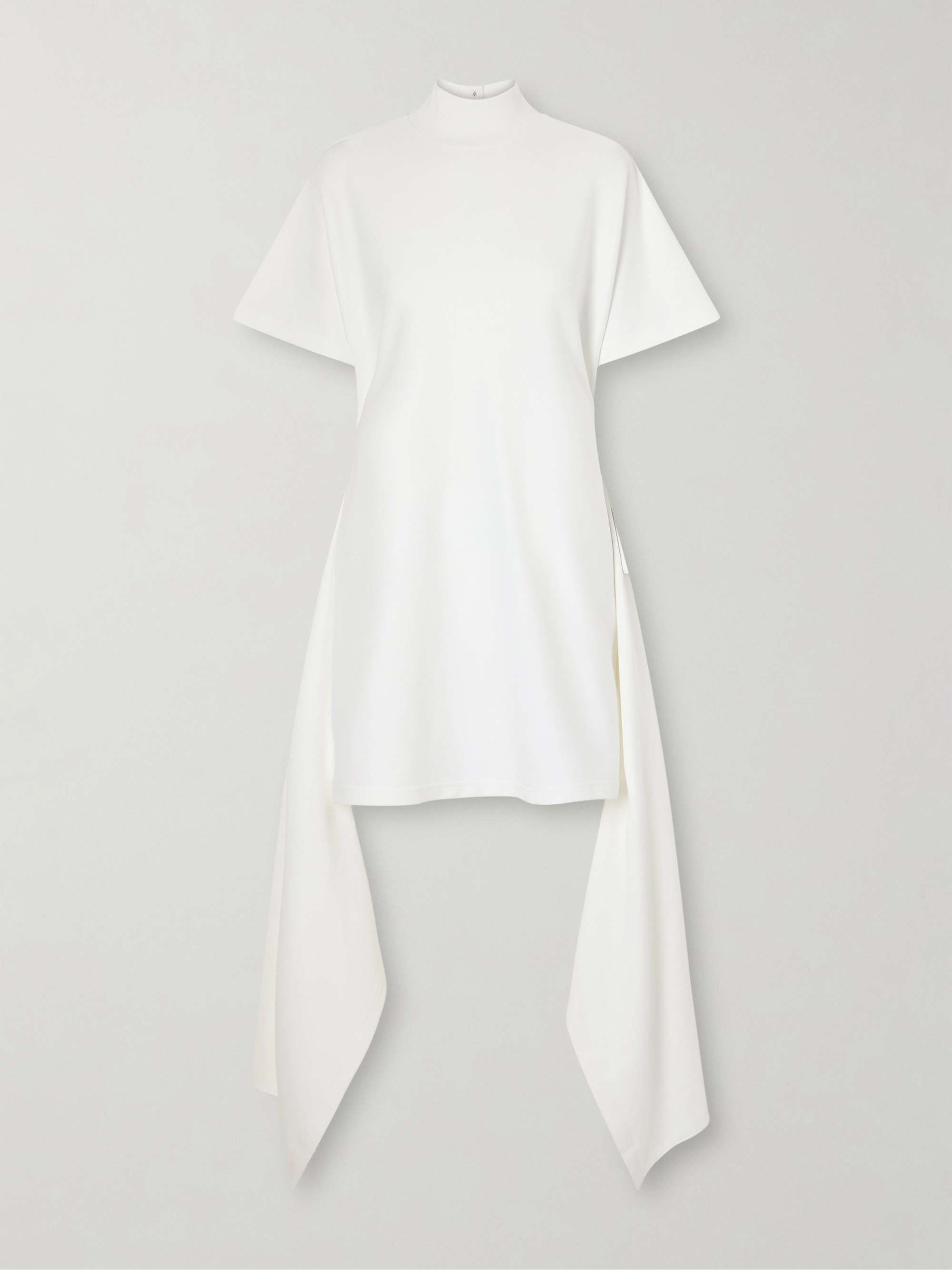 Cotton-Blend Jersey Mini Dress