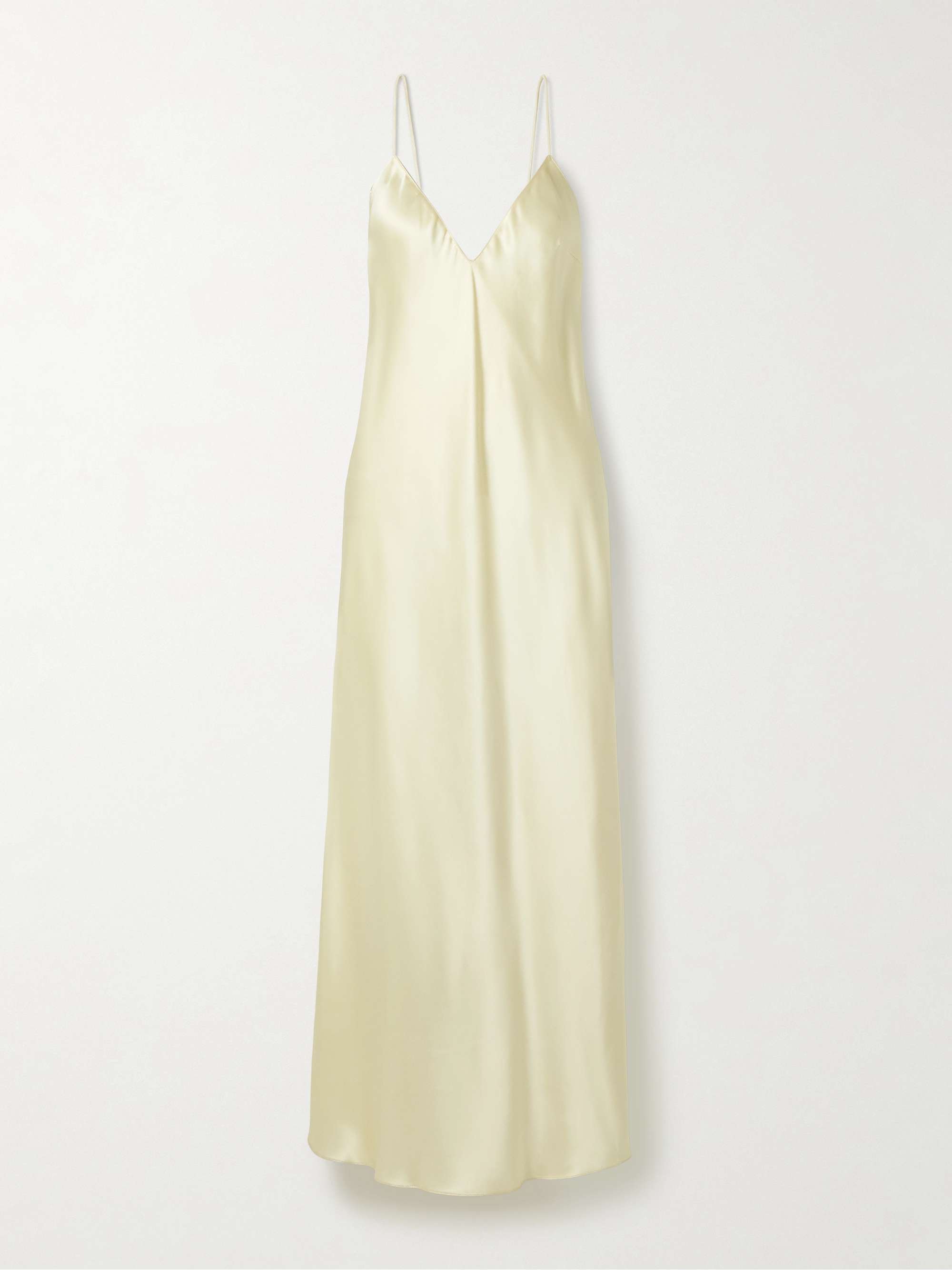 Taja Satin Maxi Dress