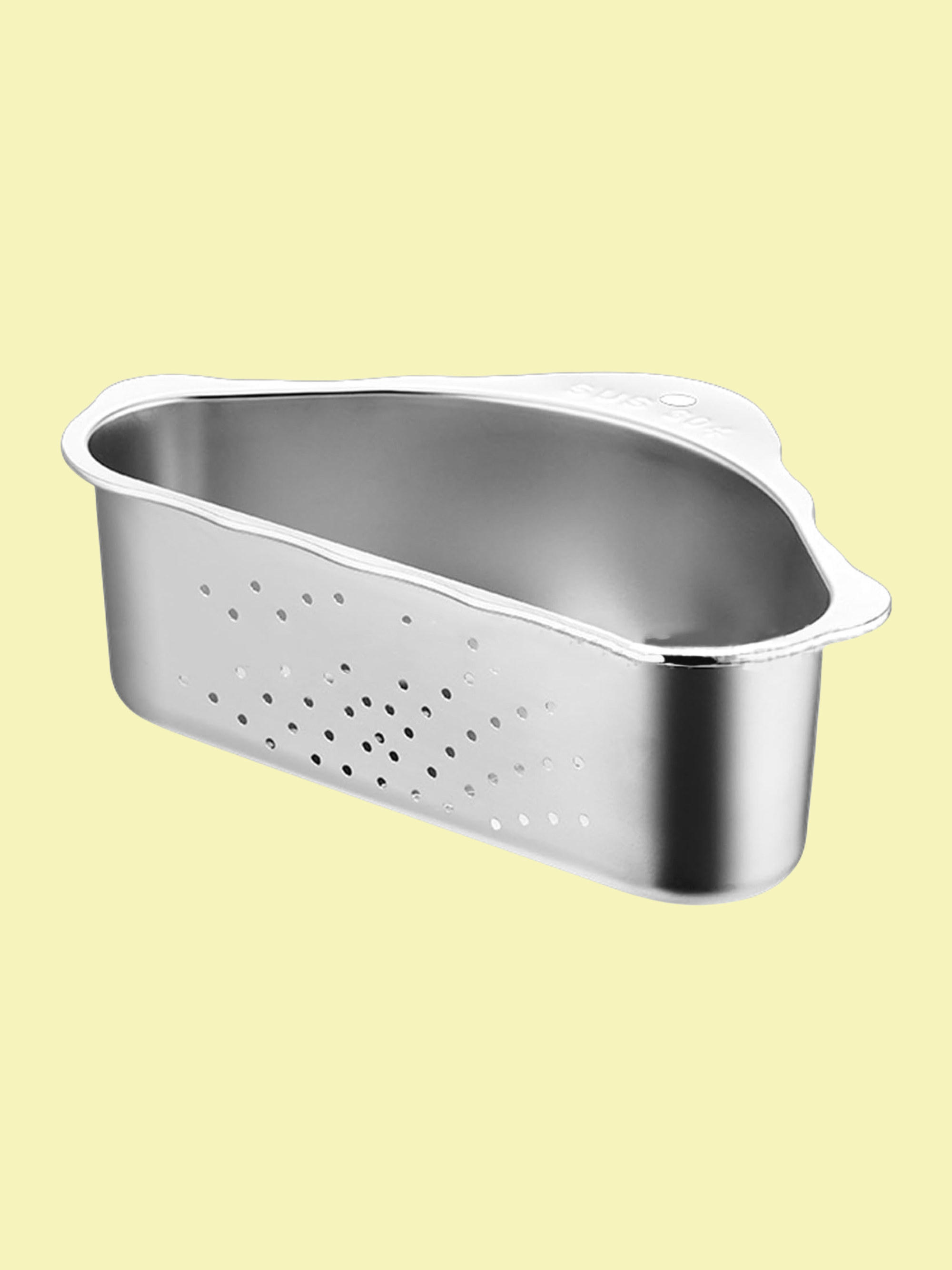 amazon, Stainless Steel Triangular Sink Drainer Basket
